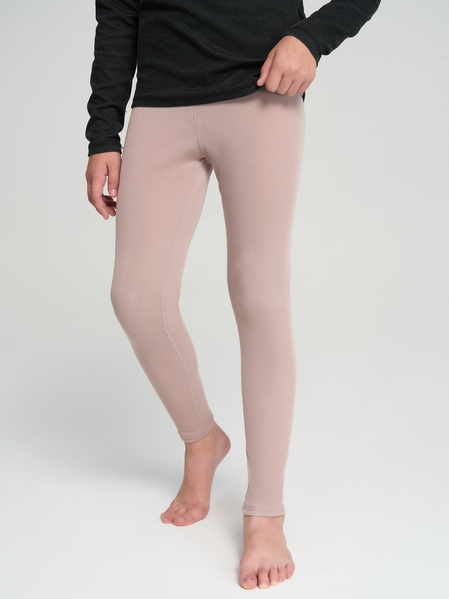 Термобелье низ для девочек Glissade Comfort, Бежевый