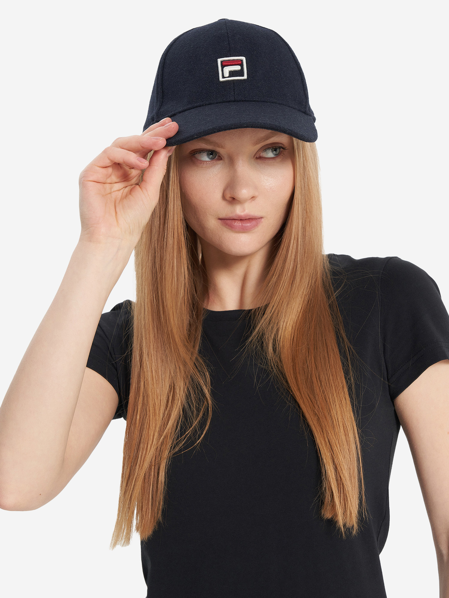 фото Бейсболка fila, синий