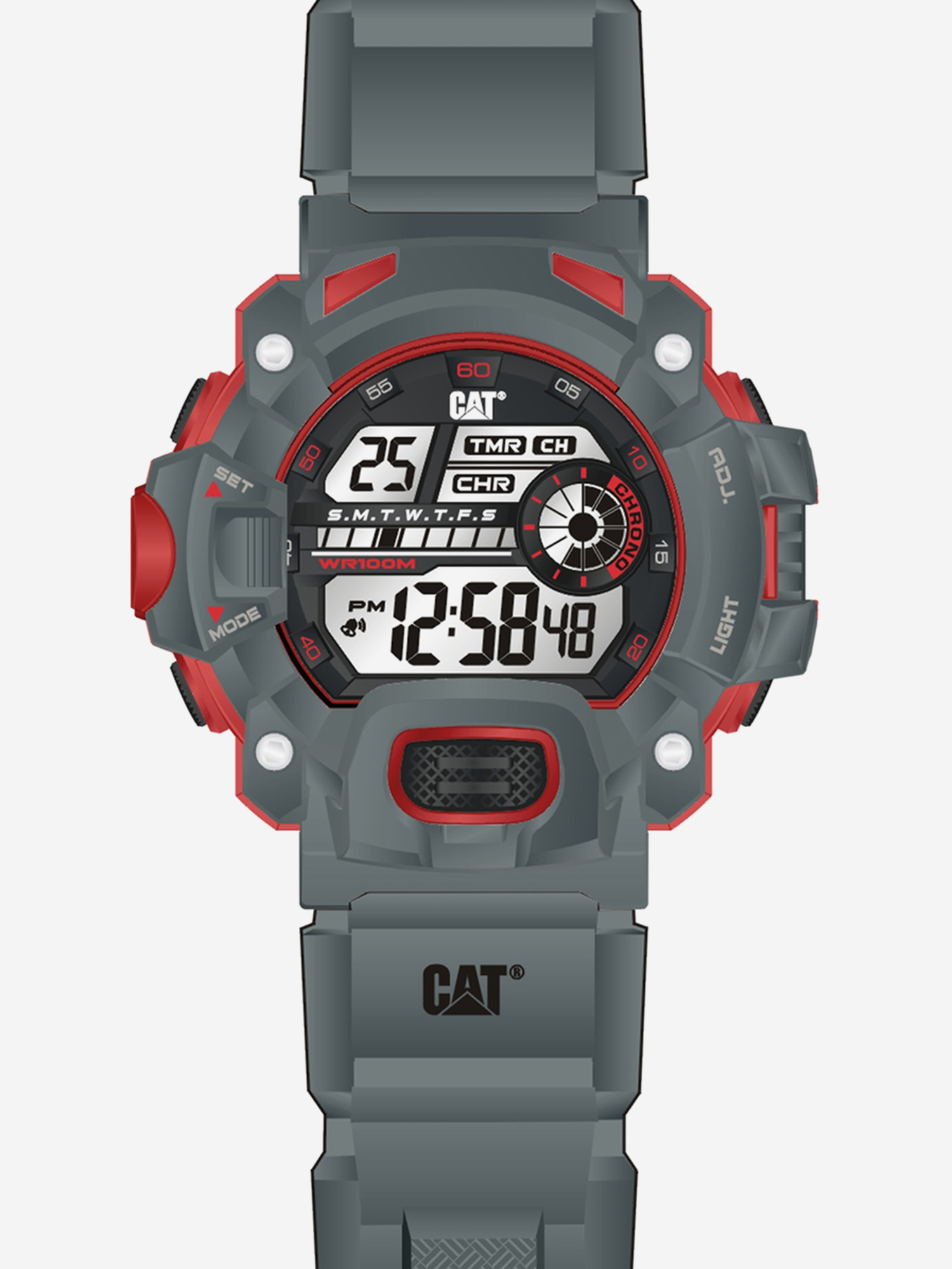 Изображение товара Мужские часы CAT Diy i 1A.157.25.241 черный стильный кварцевый корпус