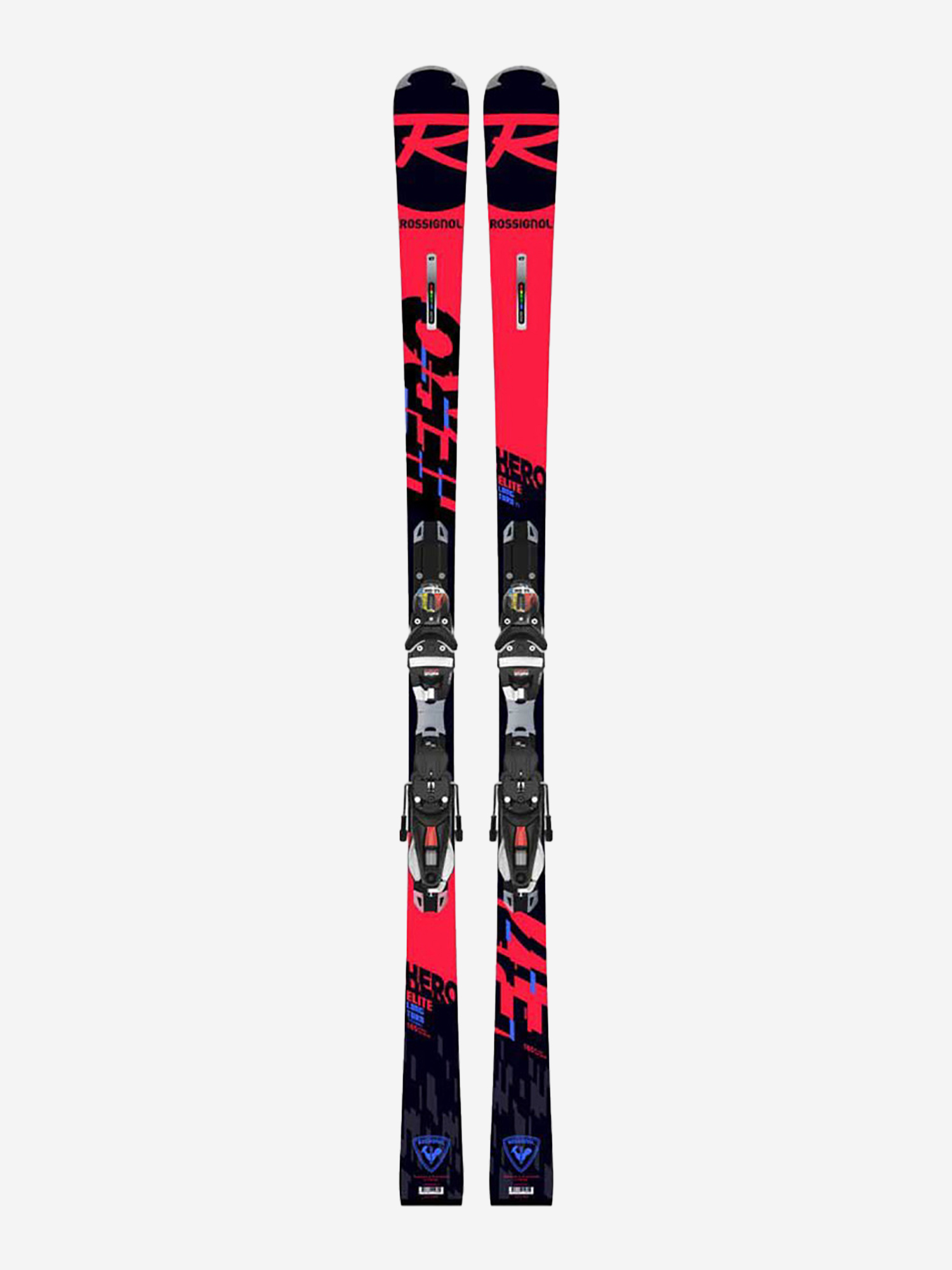   Спортмастер Горные лыжи с креплениями Rossignol Hero Elite LT TI + NX 12 Konect GW 22/23, Красный