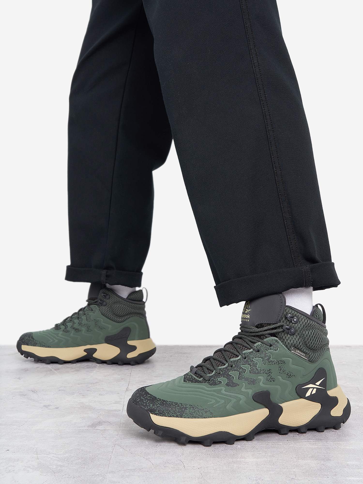 

Ботинки утепленные мужские Reebok Kitari Dmx, Зеленый