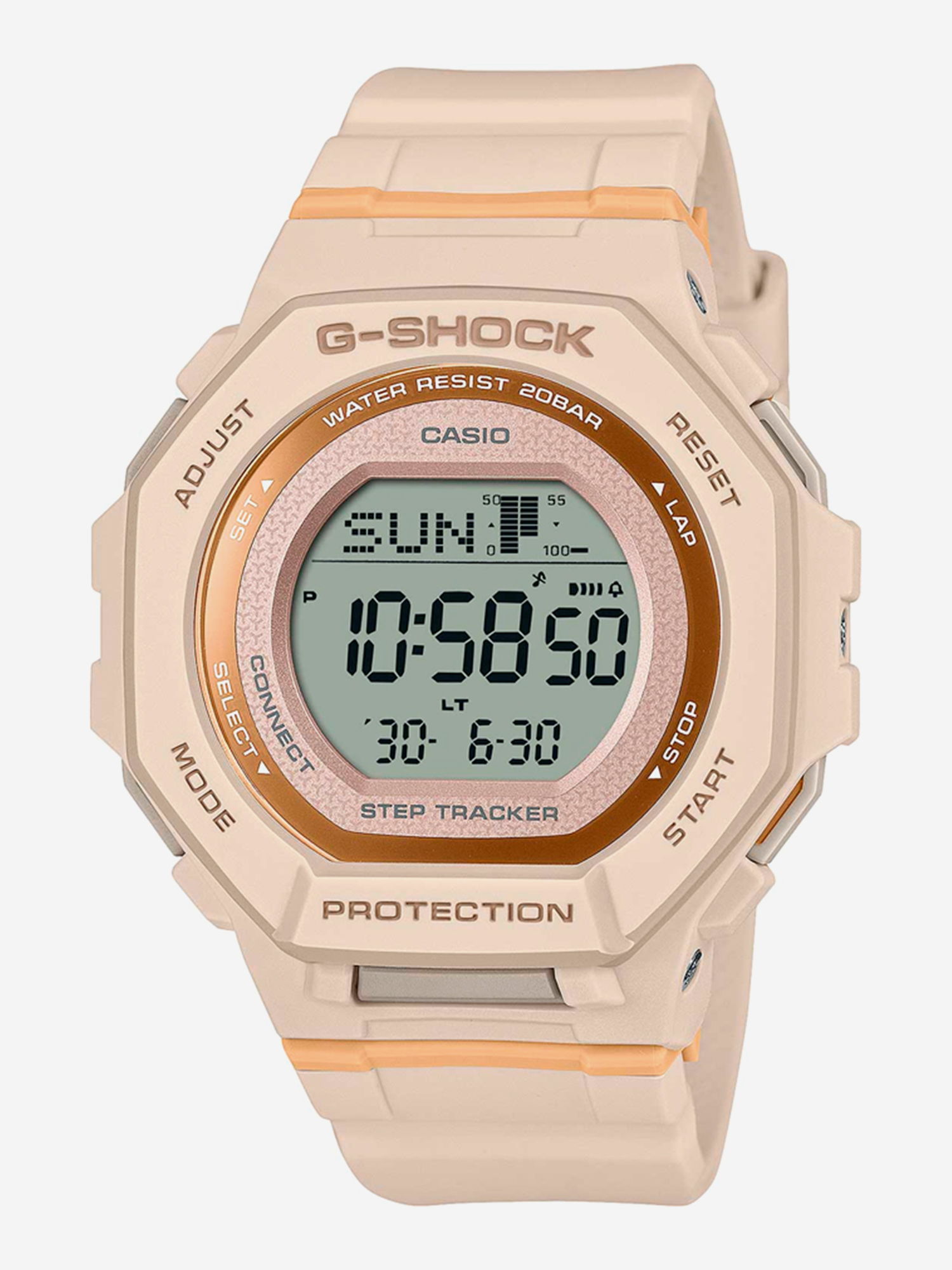 

Спортивные часы CASIO GMD-B300-4E, Бежевый