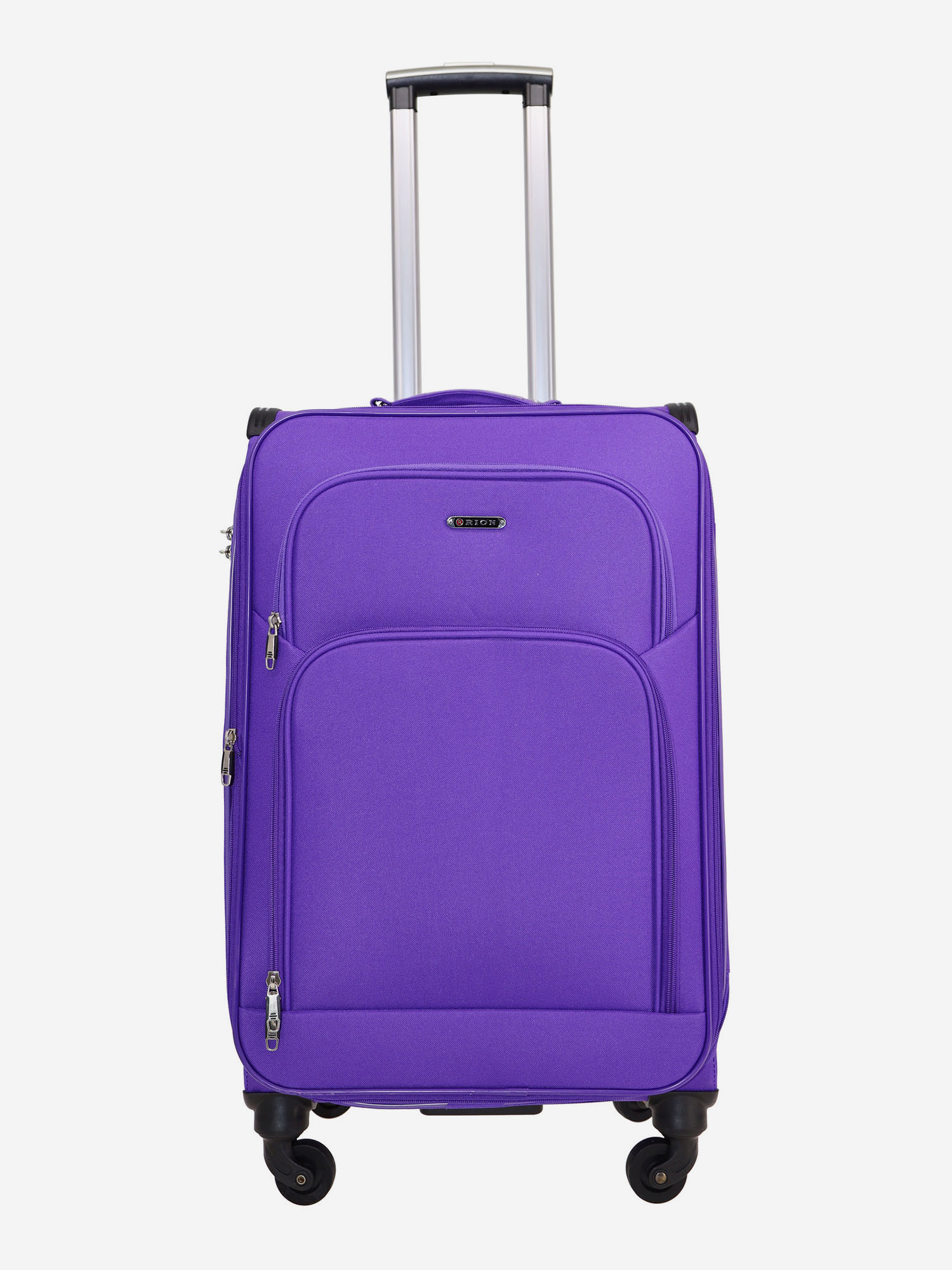 Изображение товара Чемодан Рион+ средний, 40х24х72 см, фиолетовый, вакуумный, легкий
