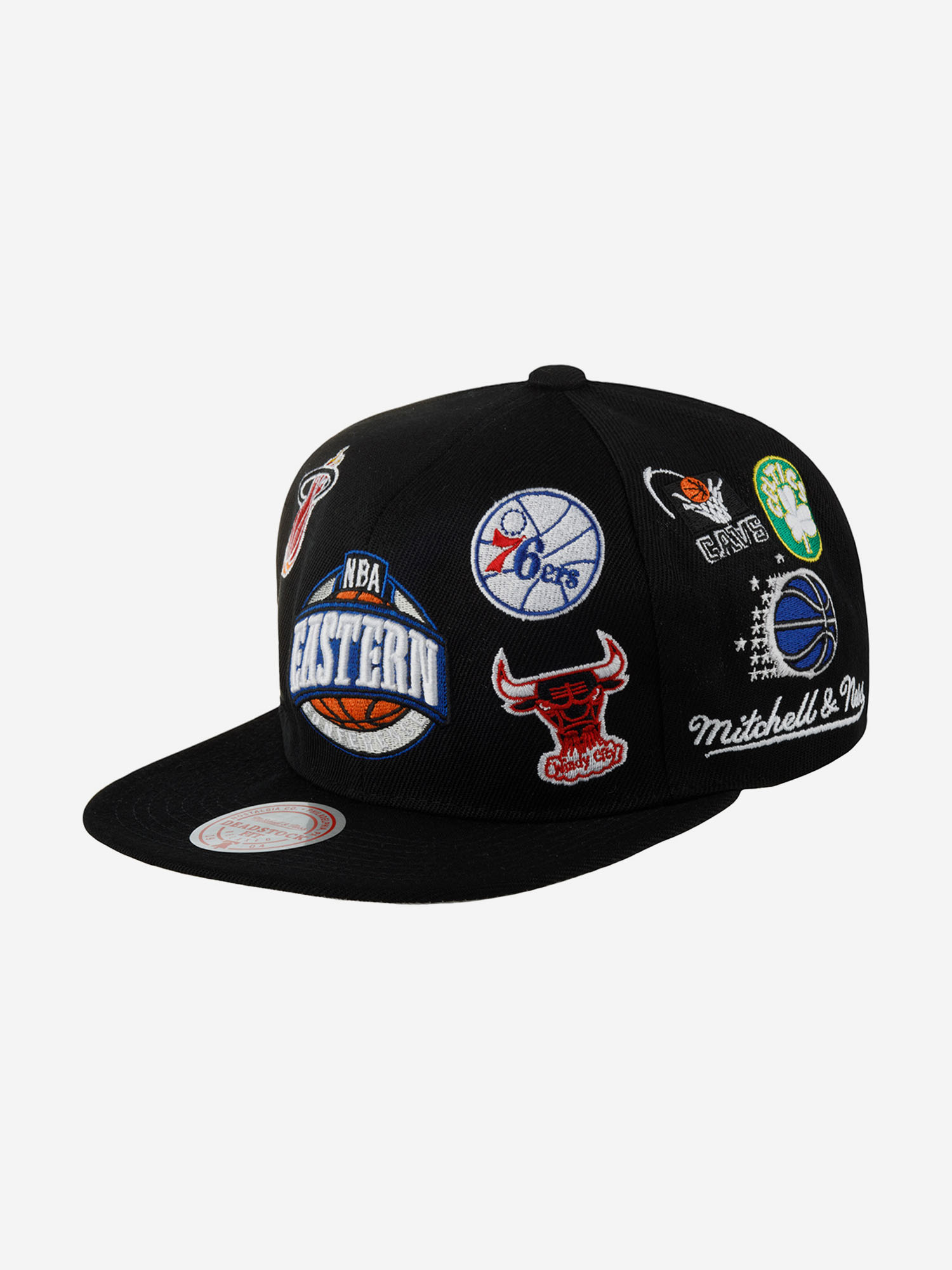 

Бейсболка с прямым козырьком MITCHELL NESS HMUS5137-EASYYPPPBLCK NBA (черный), Черный