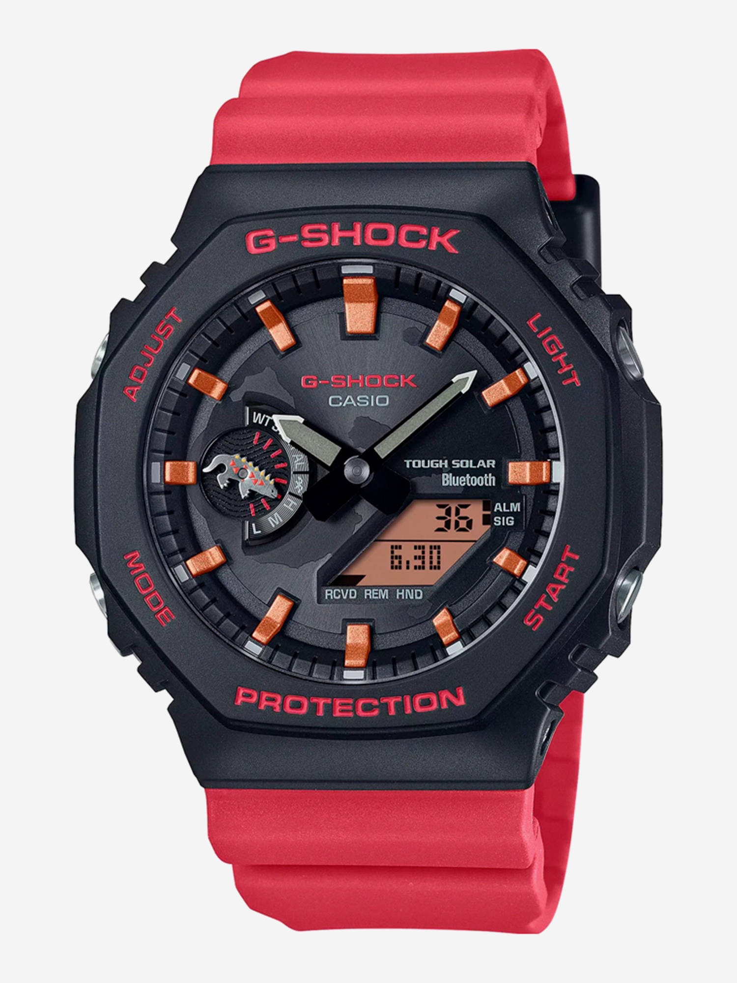 

Спортивные часы CASIO GA-B2100CD-1A4, Красный
