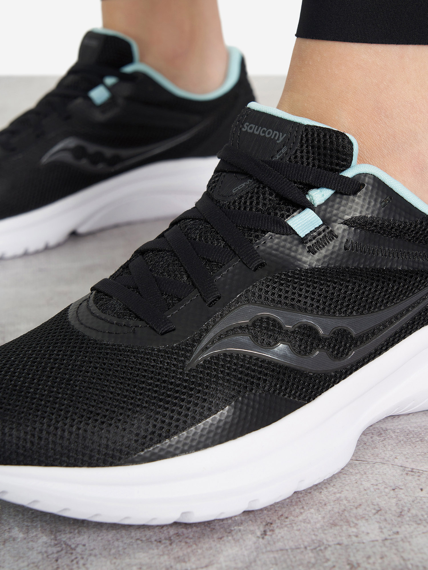 фото Кроссовки женские saucony convergence, черный