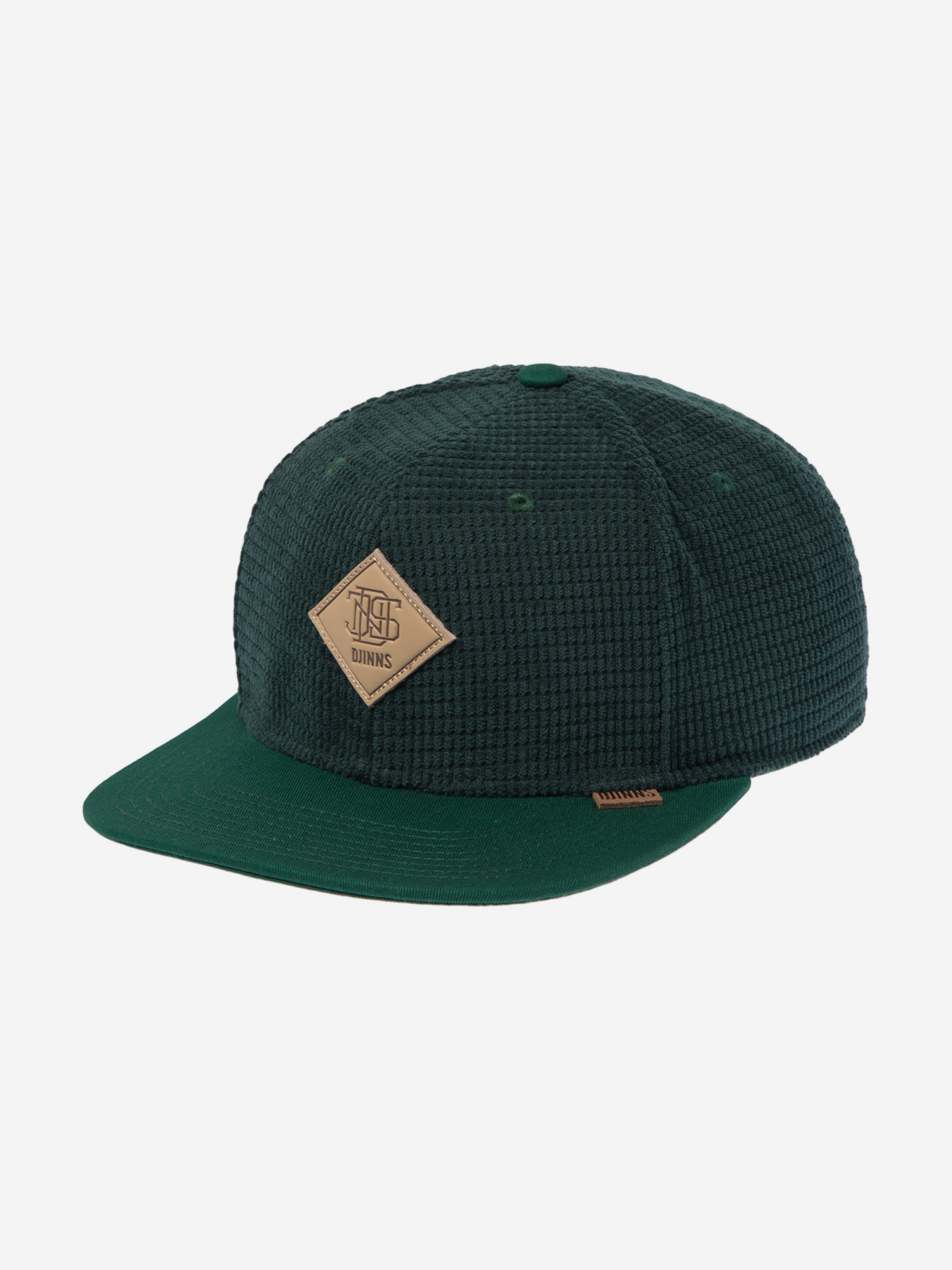 

Бейсболка с прямым козырьком DJINNS 6P SB Waffle Cord (зеленый), Зеленый