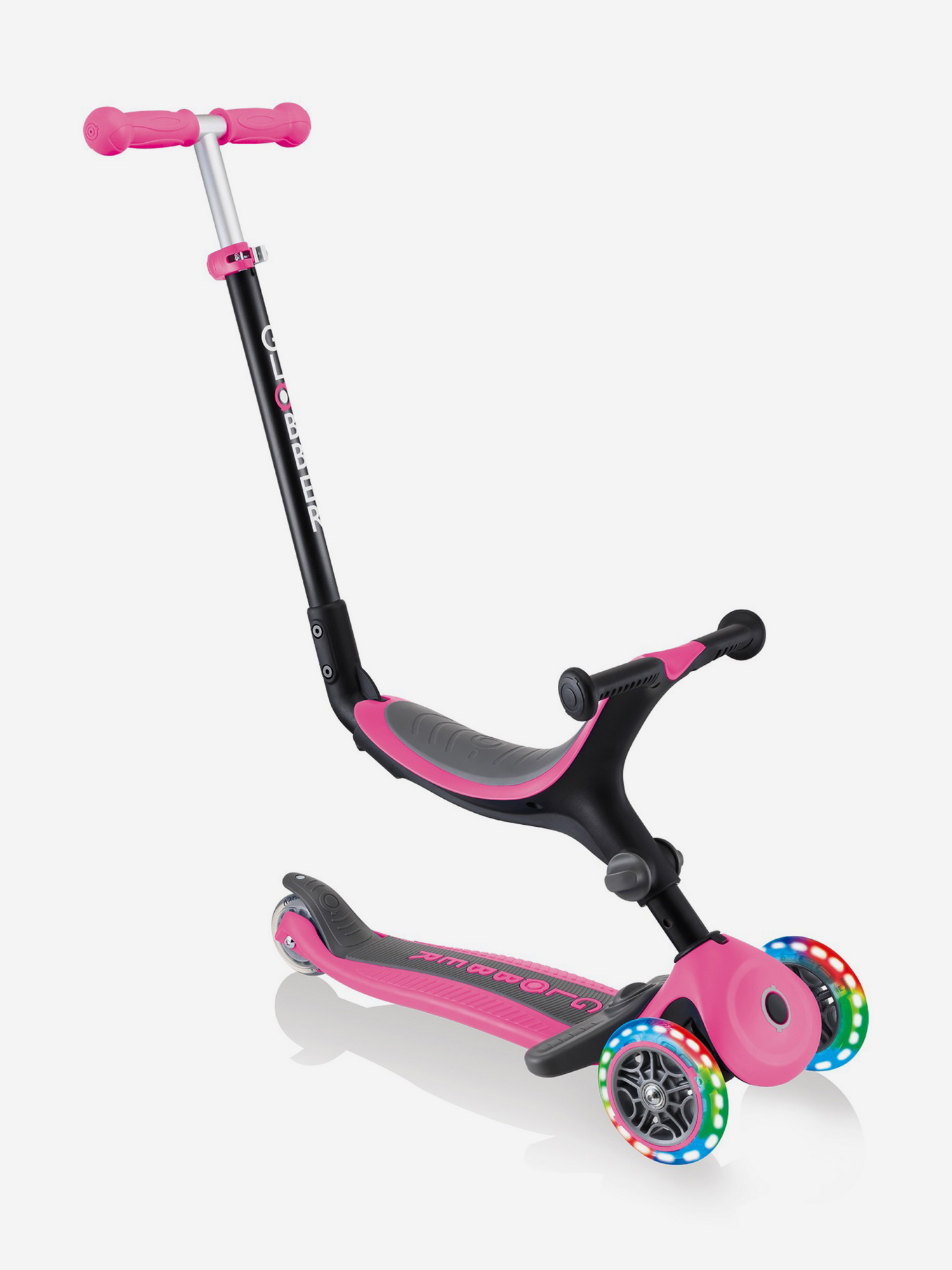 

Самокат Globber GO UP FOLDABLE PLUS LIGHTS, Розовый