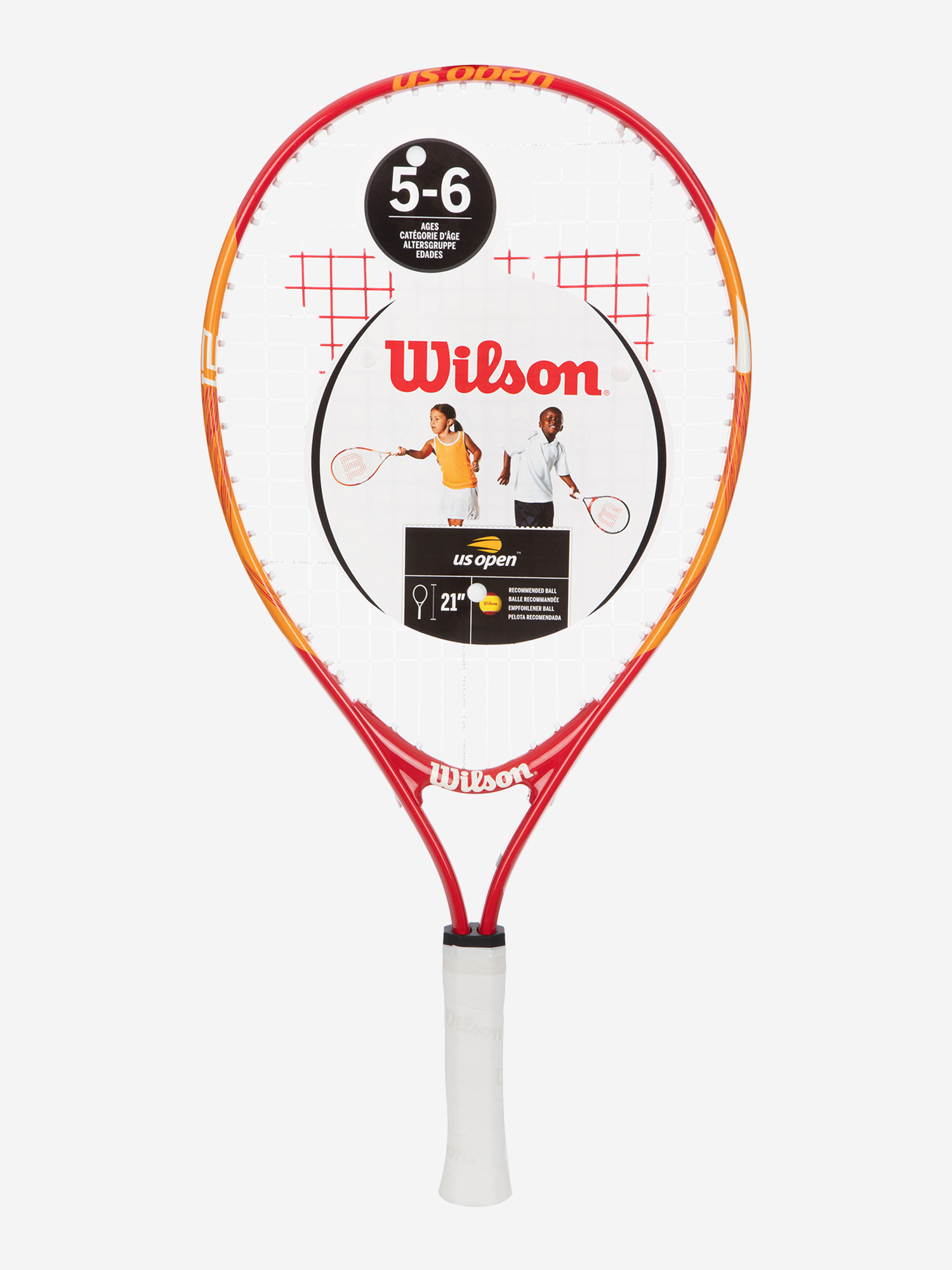 

Ракетка для большого тенниса детская Wilson US Open 21, Оранжевый