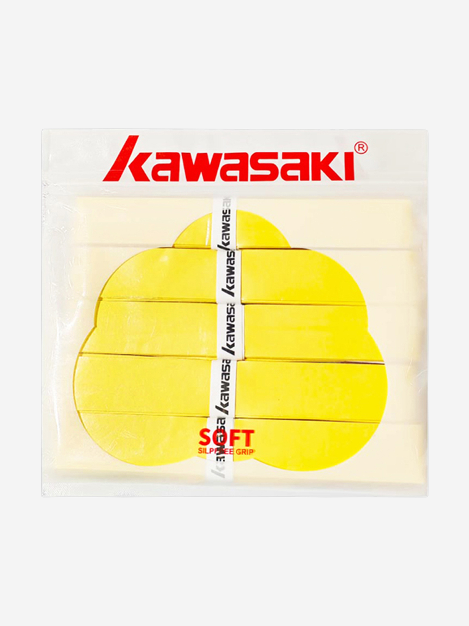 

Обмотка для ракеток Kawasaki 001 Y, 5шт., Желтый