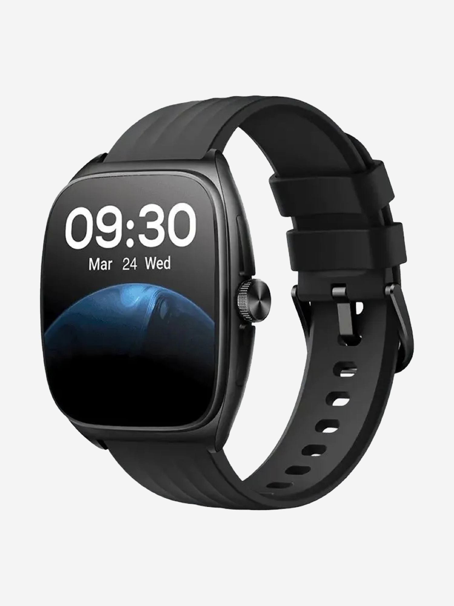 Изображение товара Умные часы TTEC Tempus Pro 47mm Rectangular Case Smartwatch в прямоугольном алюминиевом корпусе с AMOLED-экраном. Цвет: черный, Черный