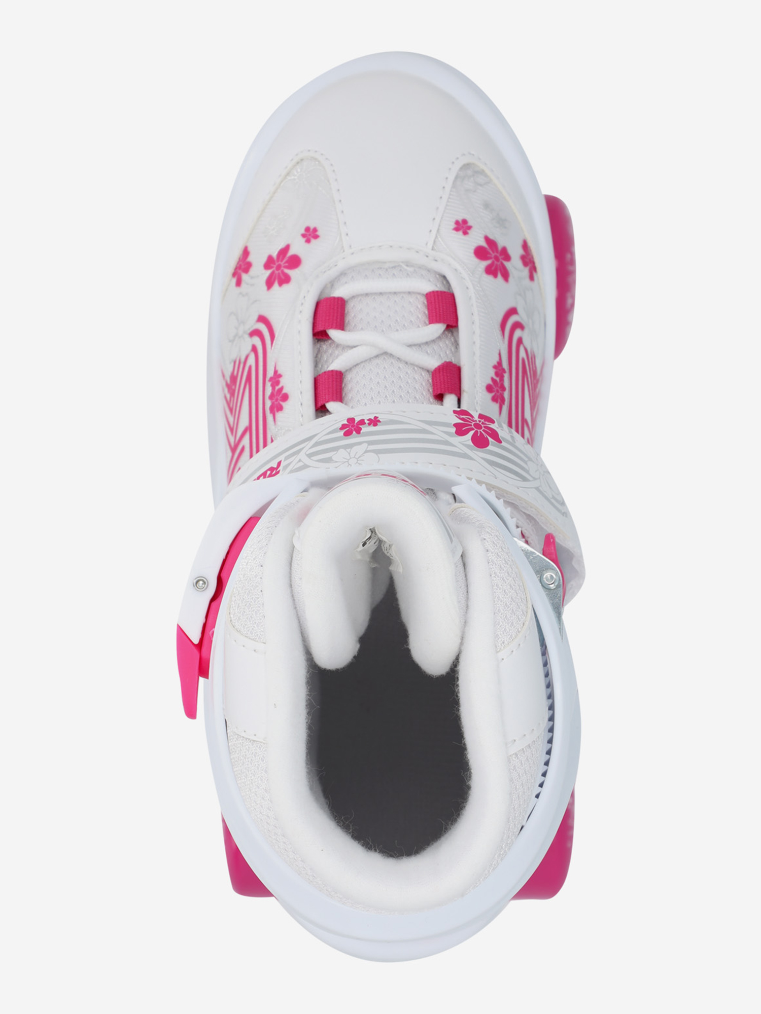фото Роликовые коньки детские roces quaddy 3.0, белый