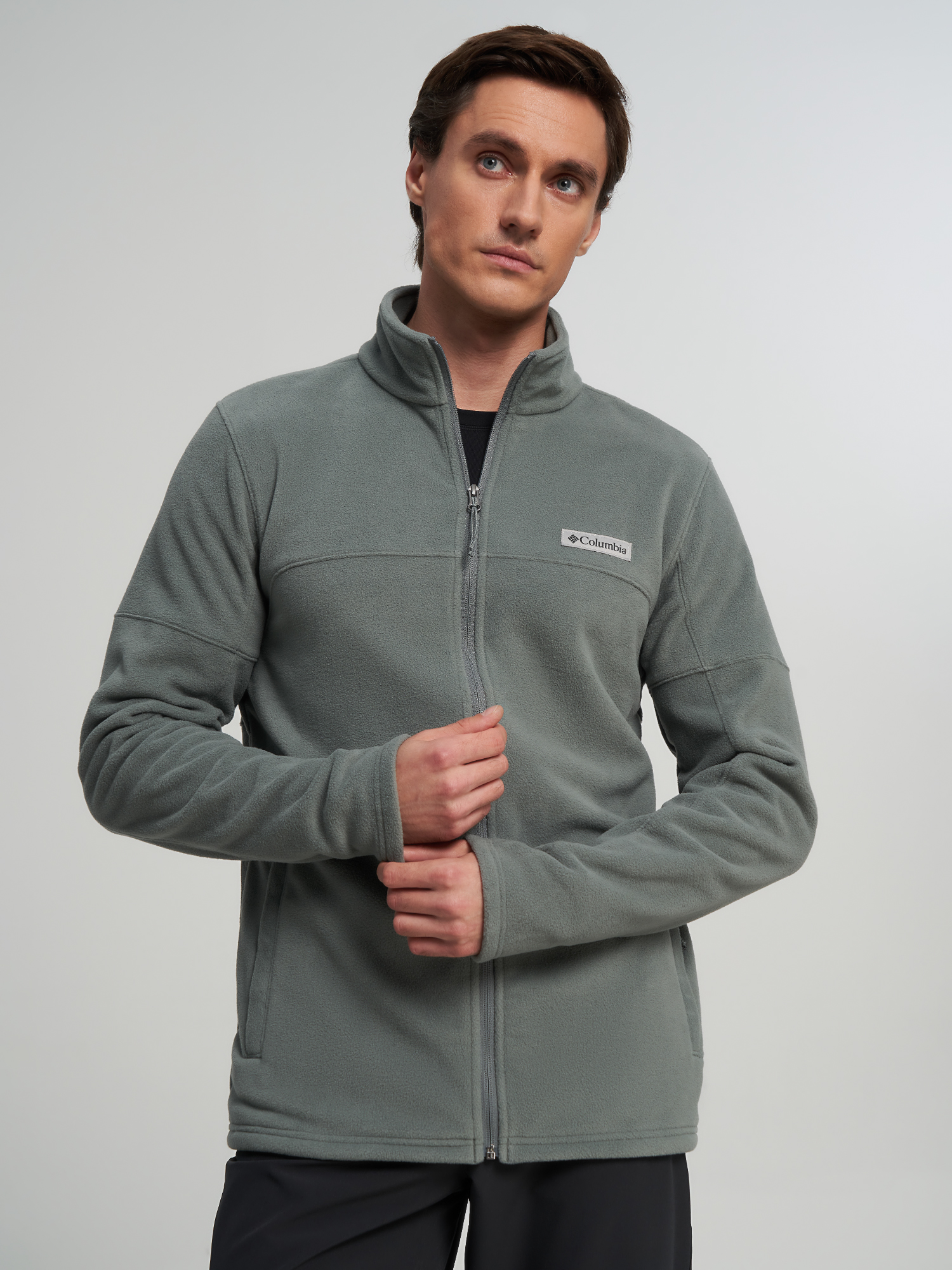 Изображение товара Джемпер флисовый мужской Columbia Basin Trail III Full Zip, Серый Изображение товара Джемпер флисовый мужской Columbia Basin Trail III Full Zip, Серый