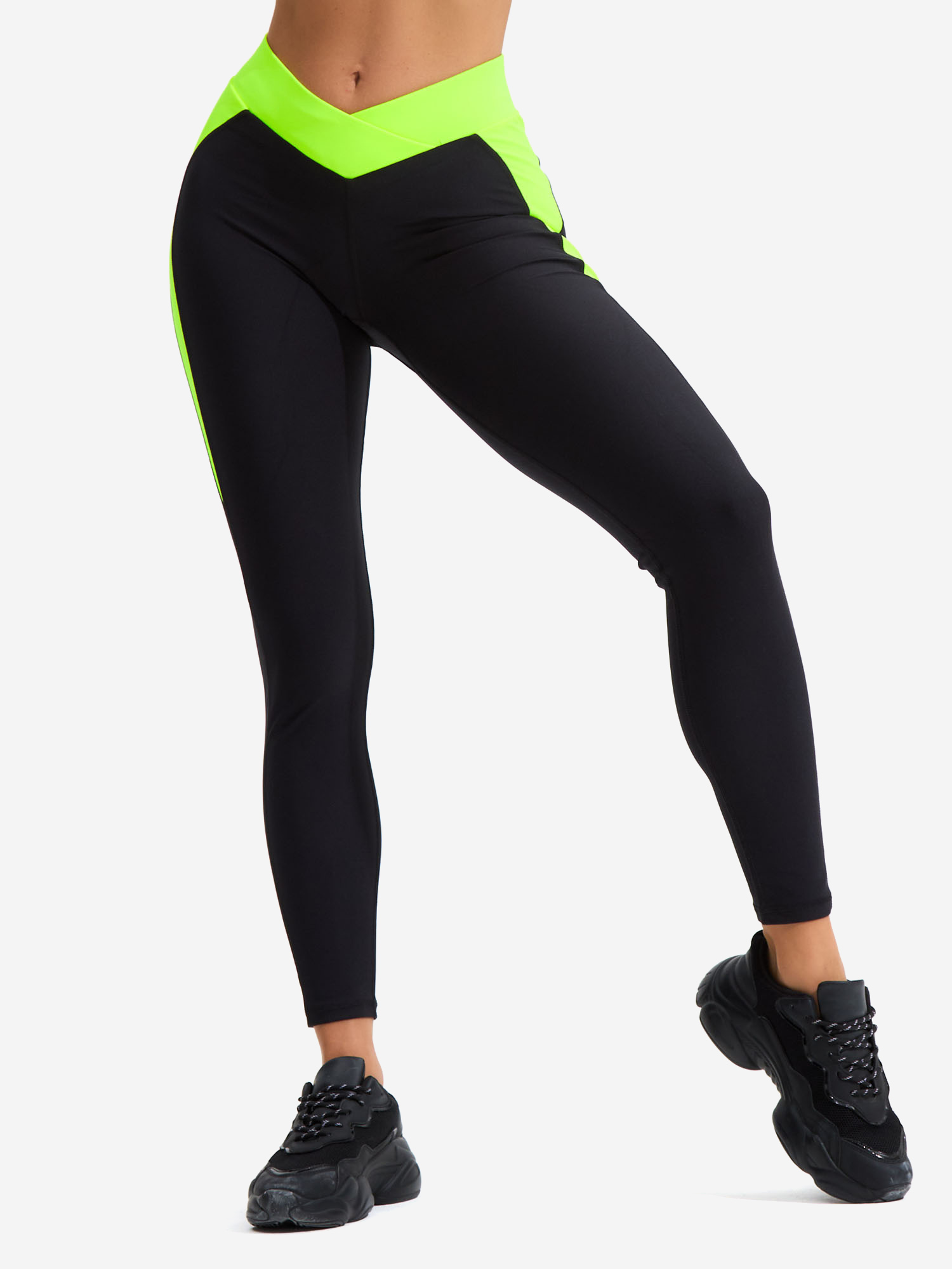 Леггинсы спортивные женские Exotic Rebelpro, Черный