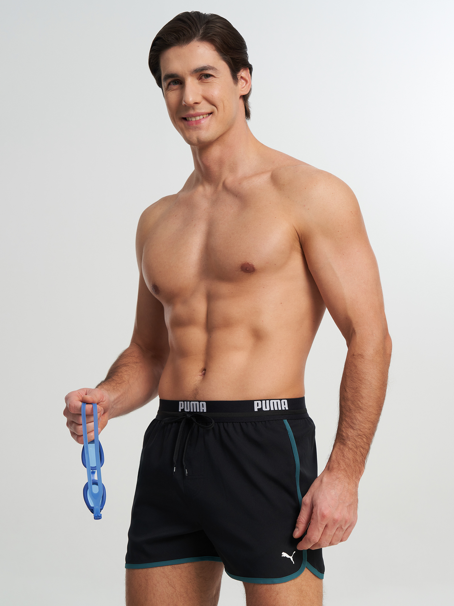 Шорты плавательные Puma Swim, черный, арт. 947790P0P-02