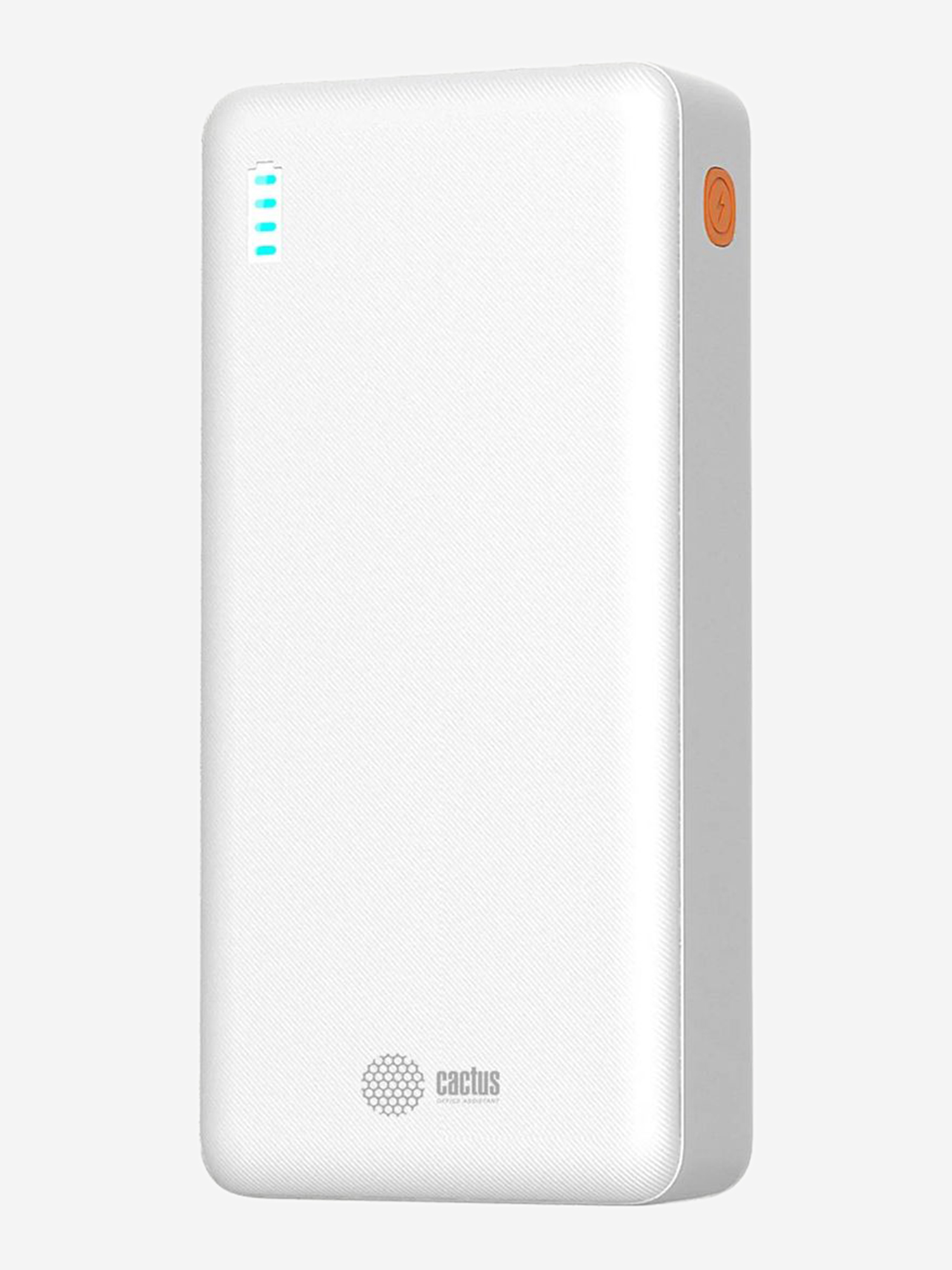 

Внешний аккумулятор Cactus CS-PBFSEA-20000, 20000мAч, белый, Белый
