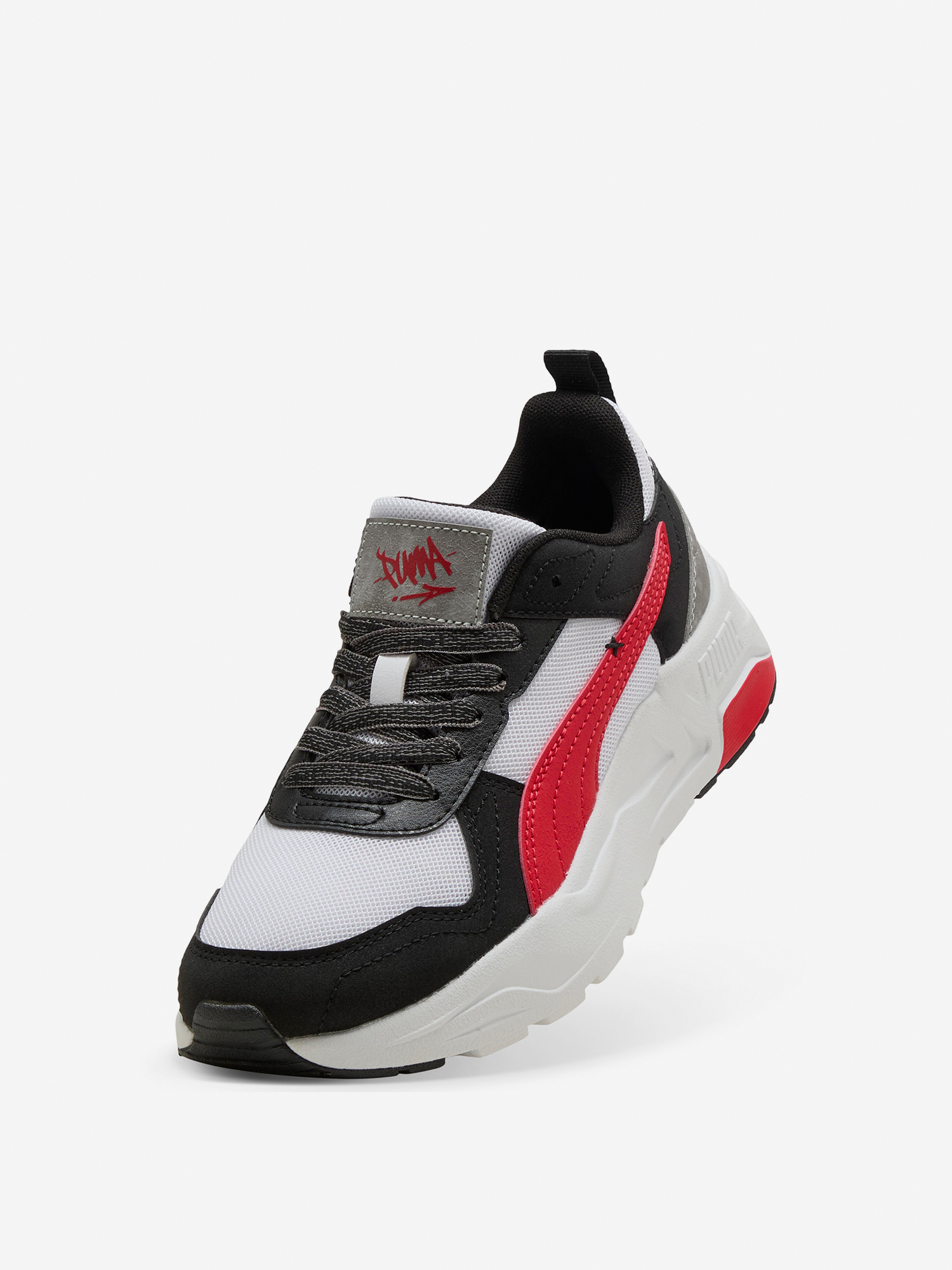 Кроссовки детские PUMA Trinity 2 Lt Mid 90 S, Черный 4