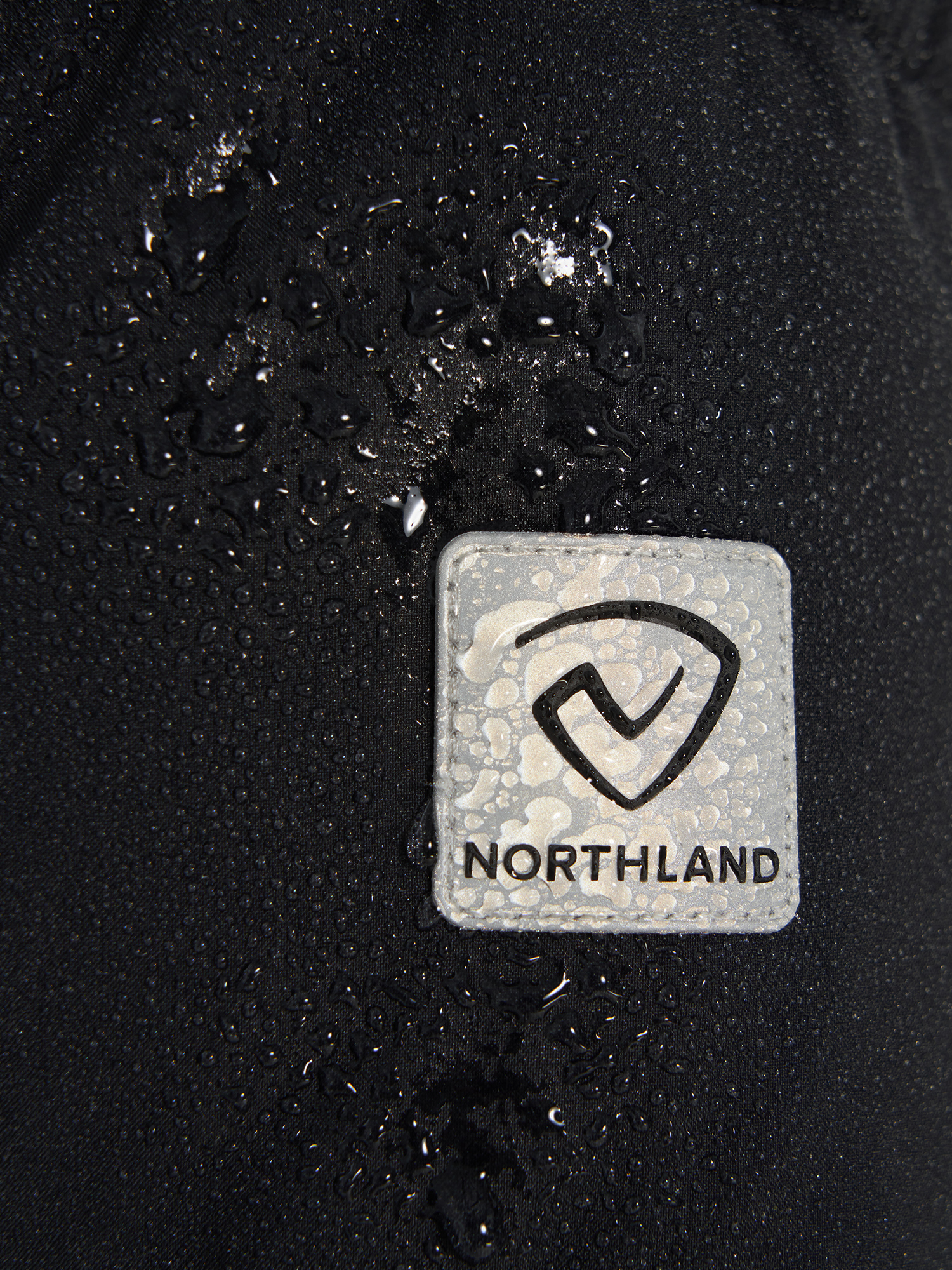 фото Пальто утепленное для девочек northland, черный