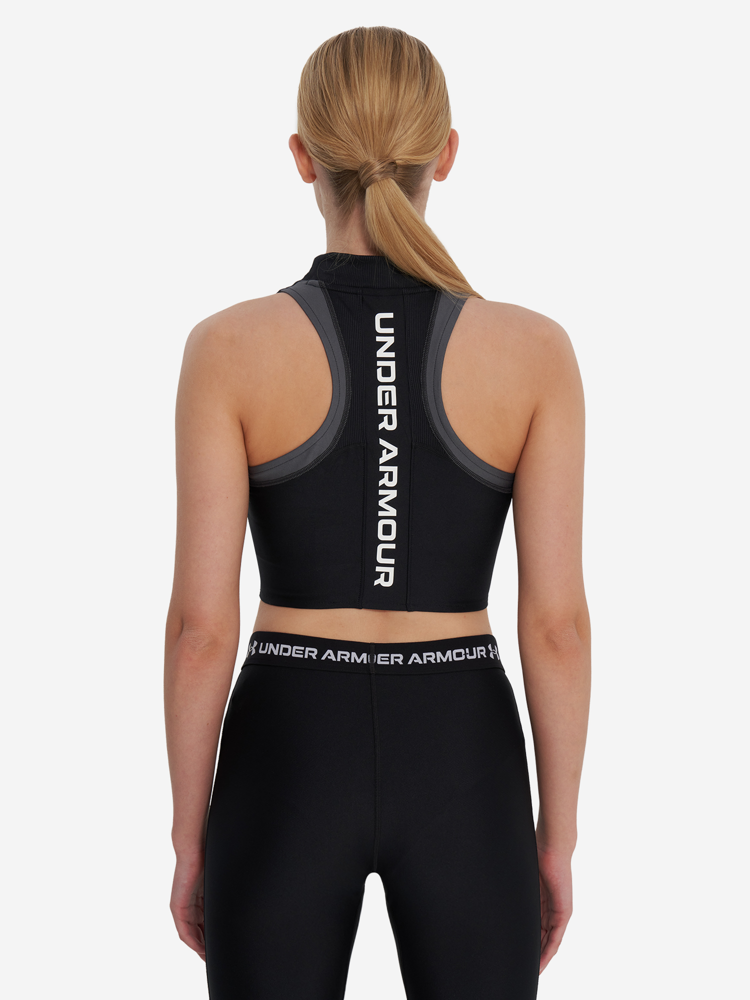 фото Топ бра спортивный under armour, черный