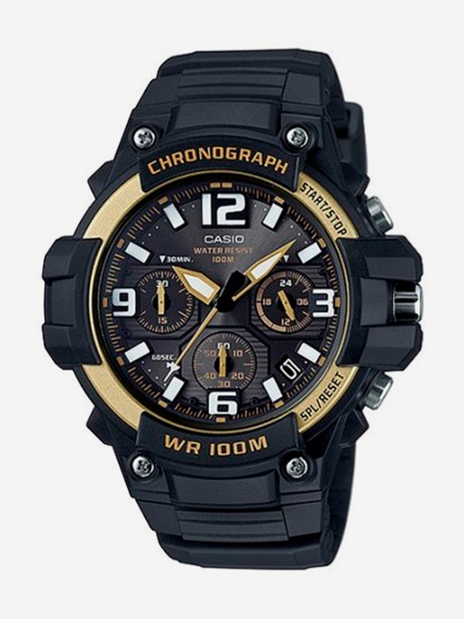 Изображение товара Спортивные часы CASIO MCW-100H-9A2, Желтый/черный