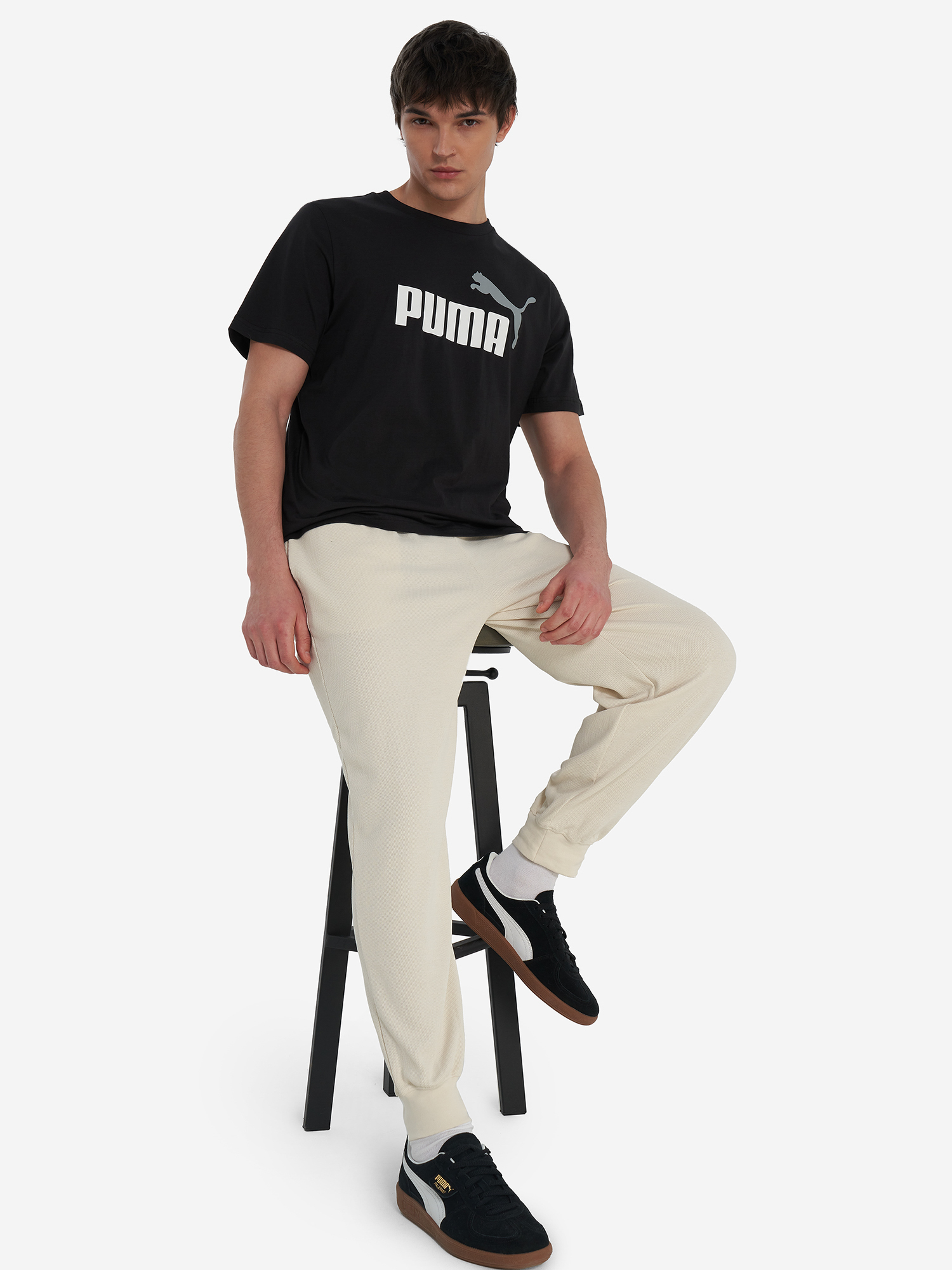 Брюки мужские PUMA, Белый 4