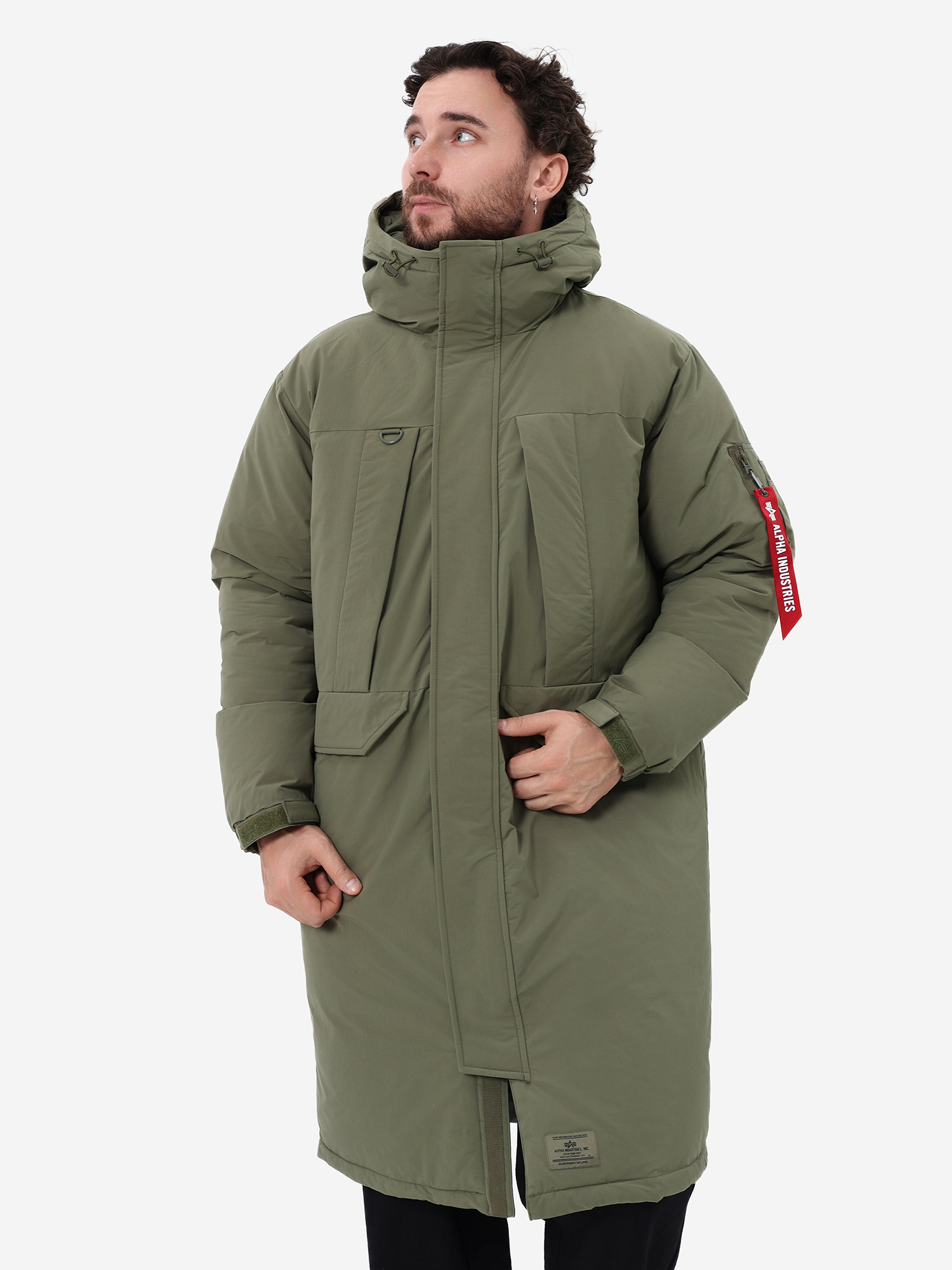 Изображение товара Мужская зимняя парка Alpha Industries Seal Long Puffer куртка на искусственном пуху