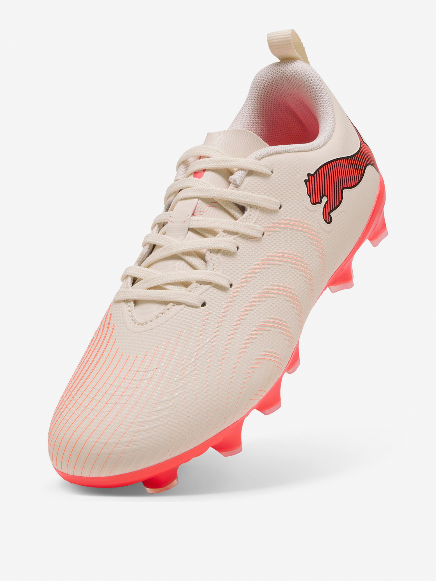 Бутсы для мальчиков PUMA Future 9 Play Fg/Ag, Бежевый 5