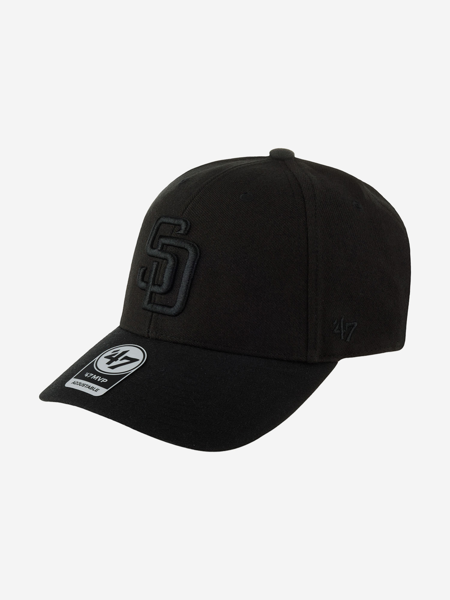 

Бейсболка 47 BRAND B-MVP21WBV-BKB San Diego Padres MLB (черный), Черный