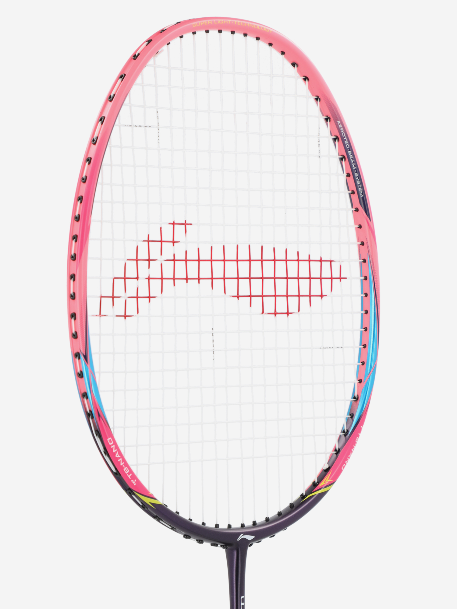 фото Ракетка для бадминтона li-ning windstorm 74, белый