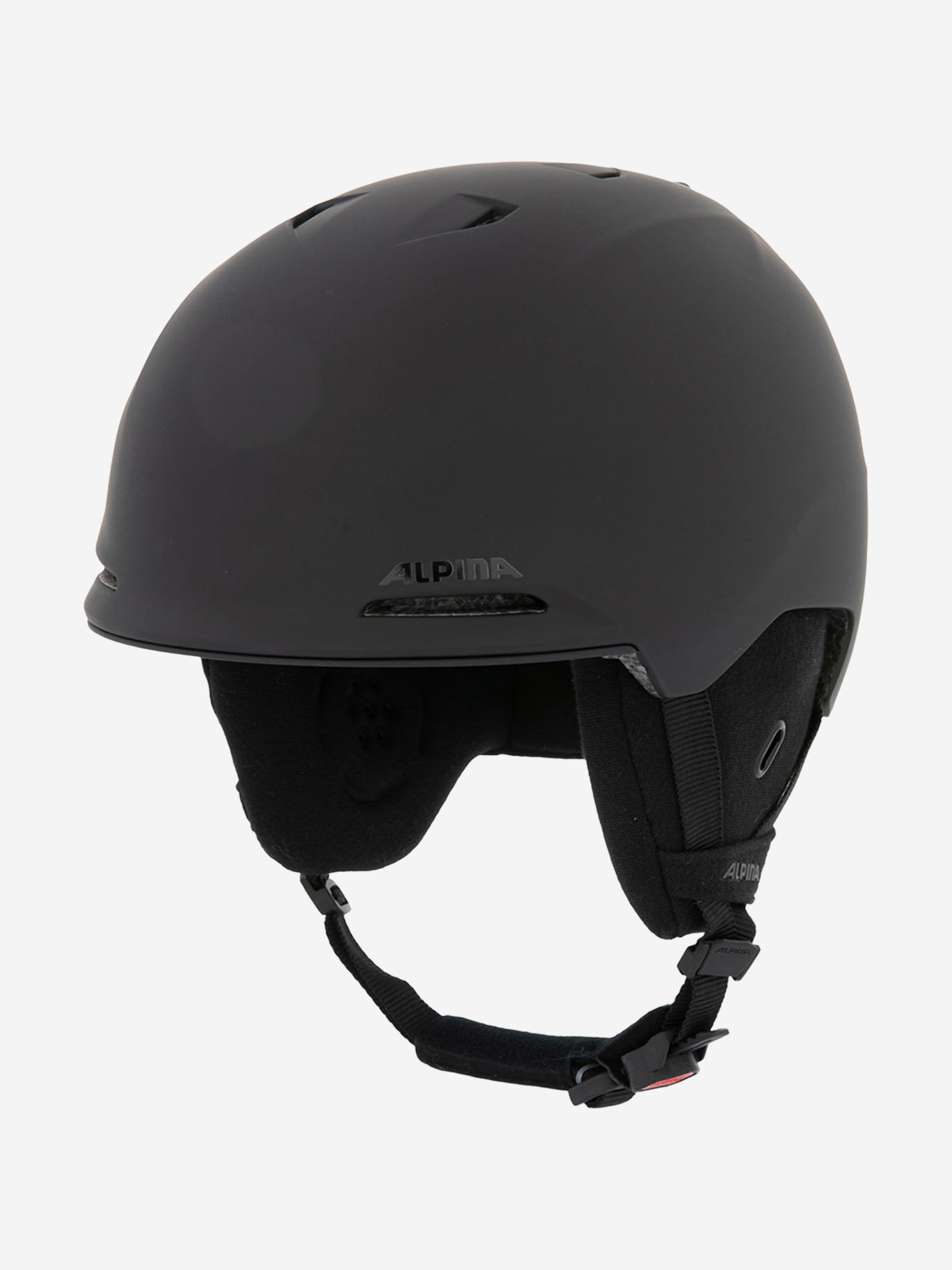 Изображение товара Горнолыжный шлем Alpina Brix black matt мужской защитный шлем с мягкими ушами