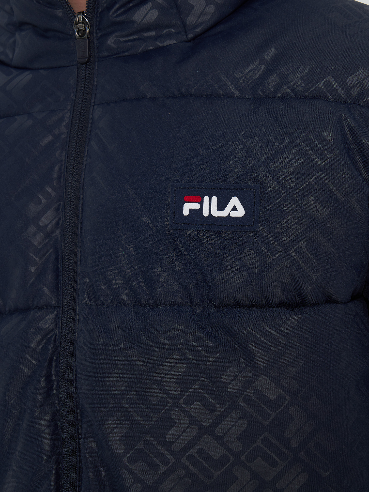 фото Пуховик для мальчиков fila, синий