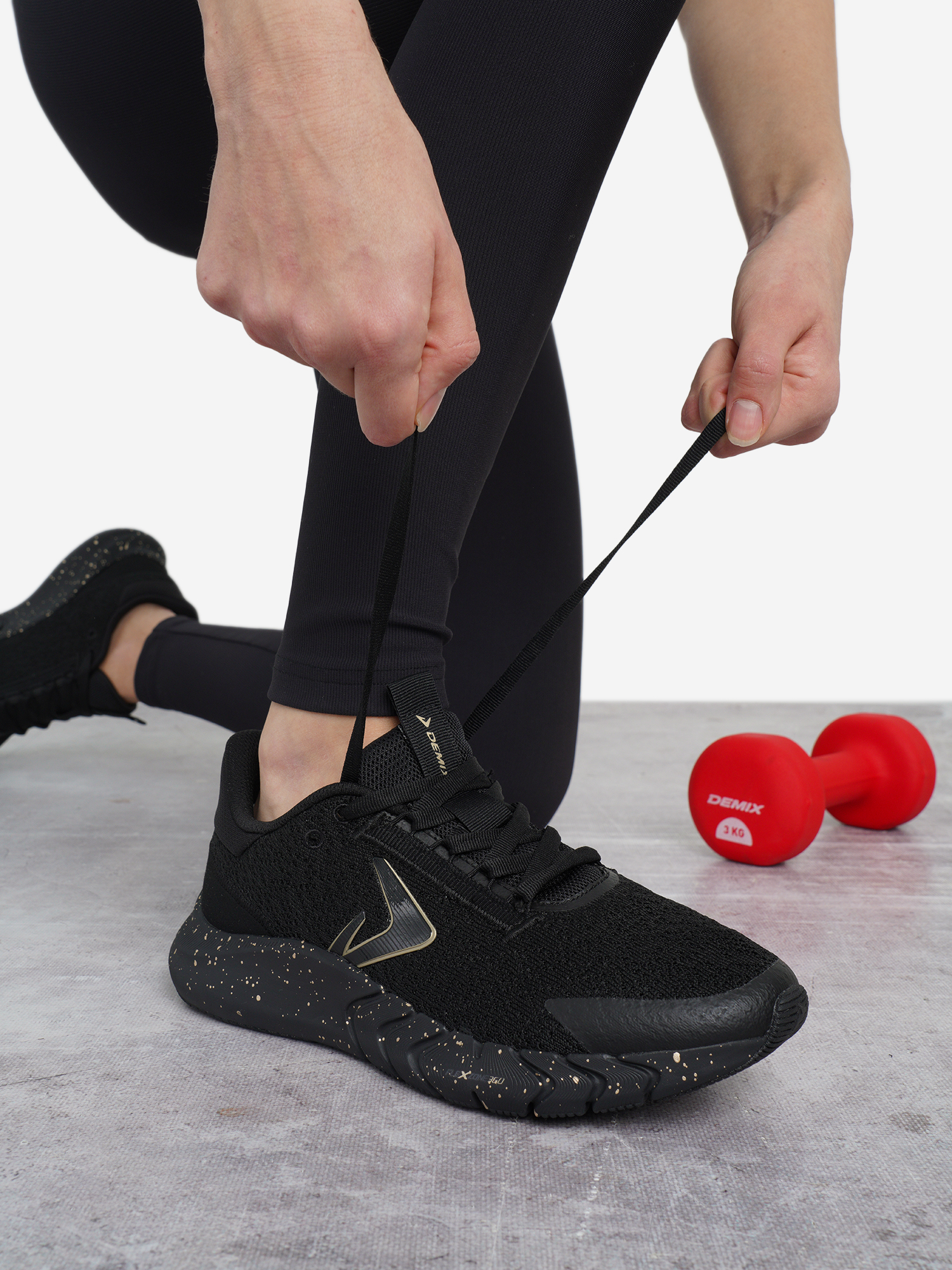 Кроссовки Demix Multirun 2, черный, арт. 128131