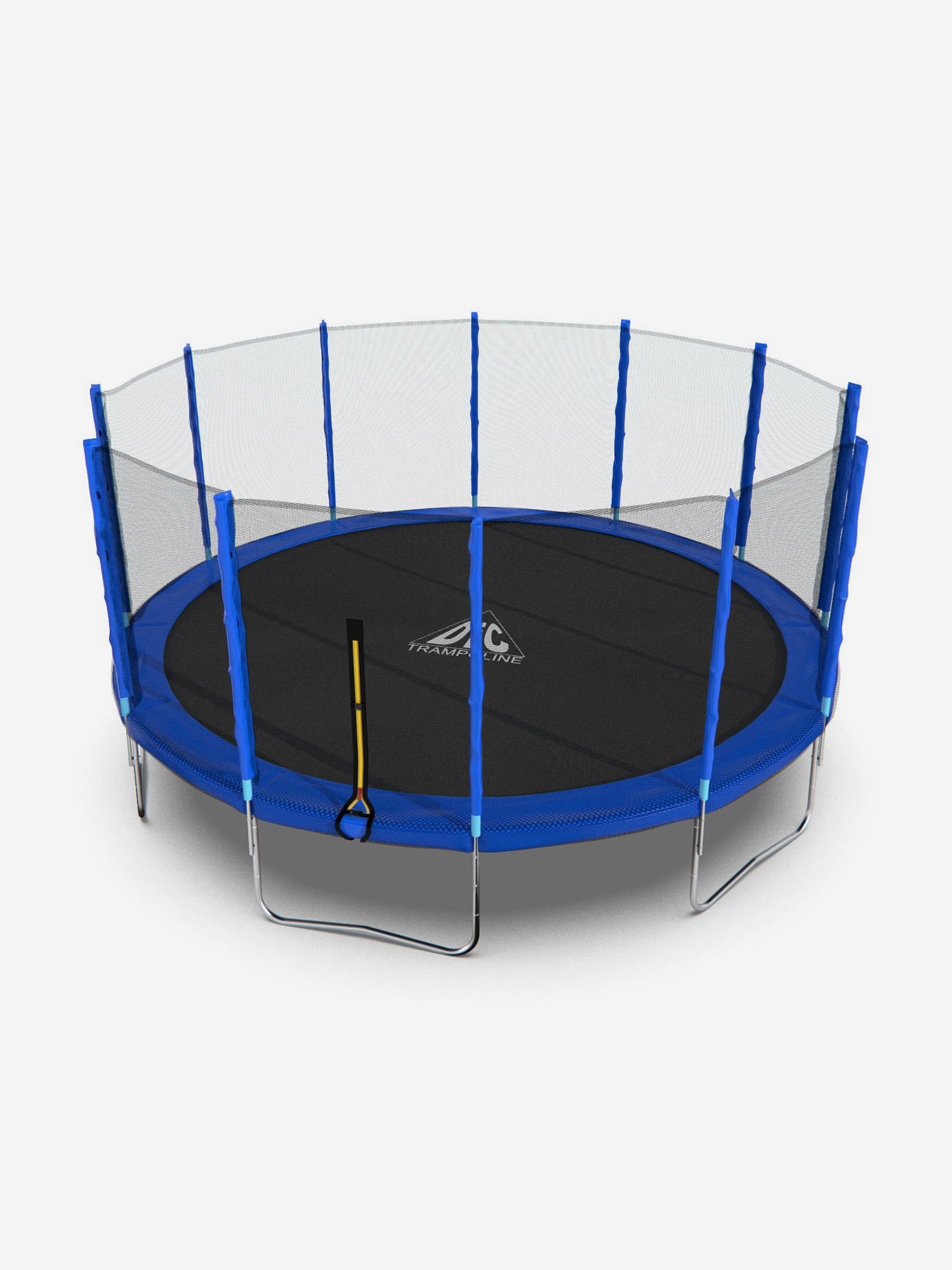 

Батут DFC Trampoline Fitness с сеткой 16ft, Синий
