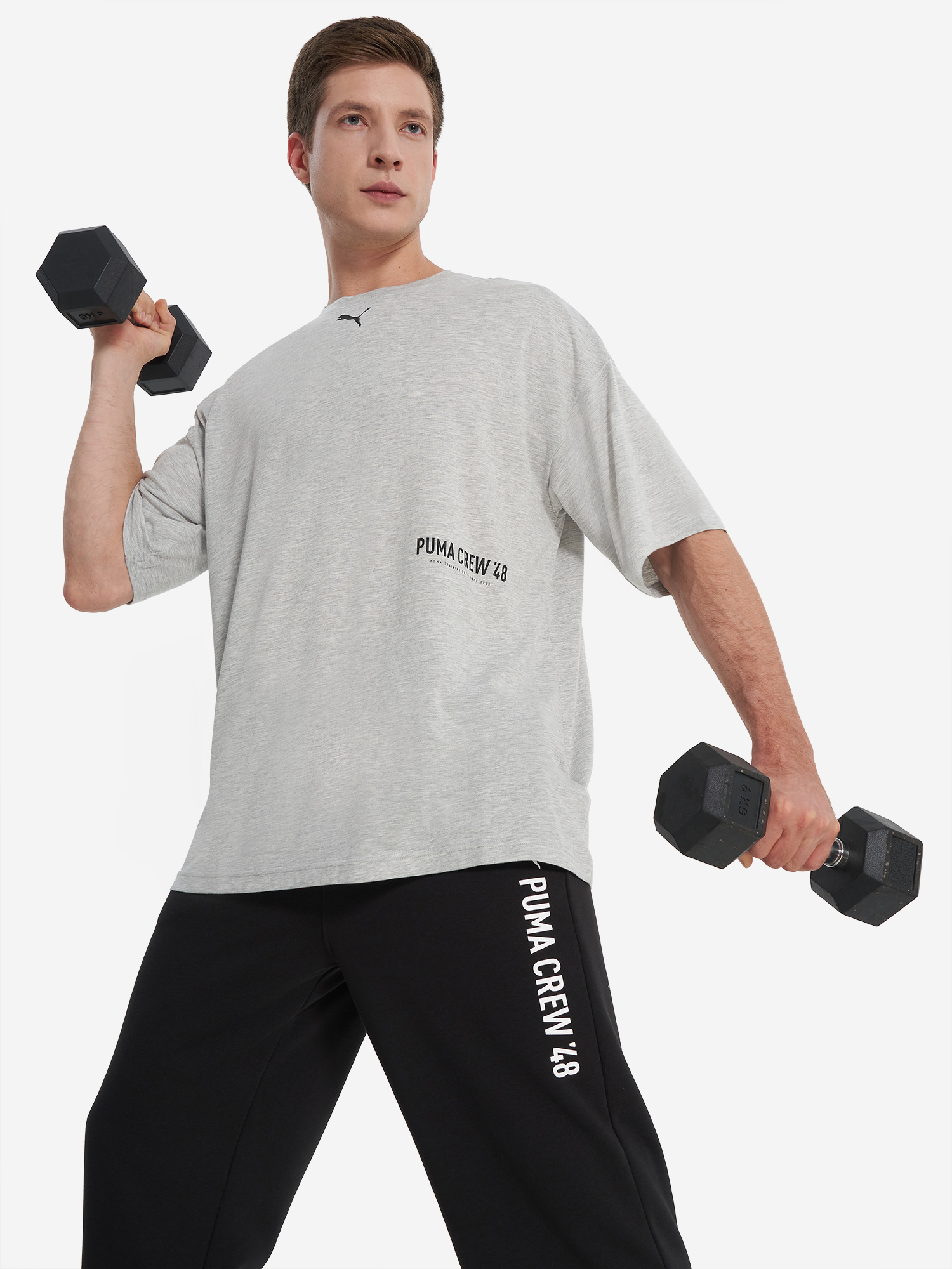 

Футболка мужская PUMA Graphic, Серый