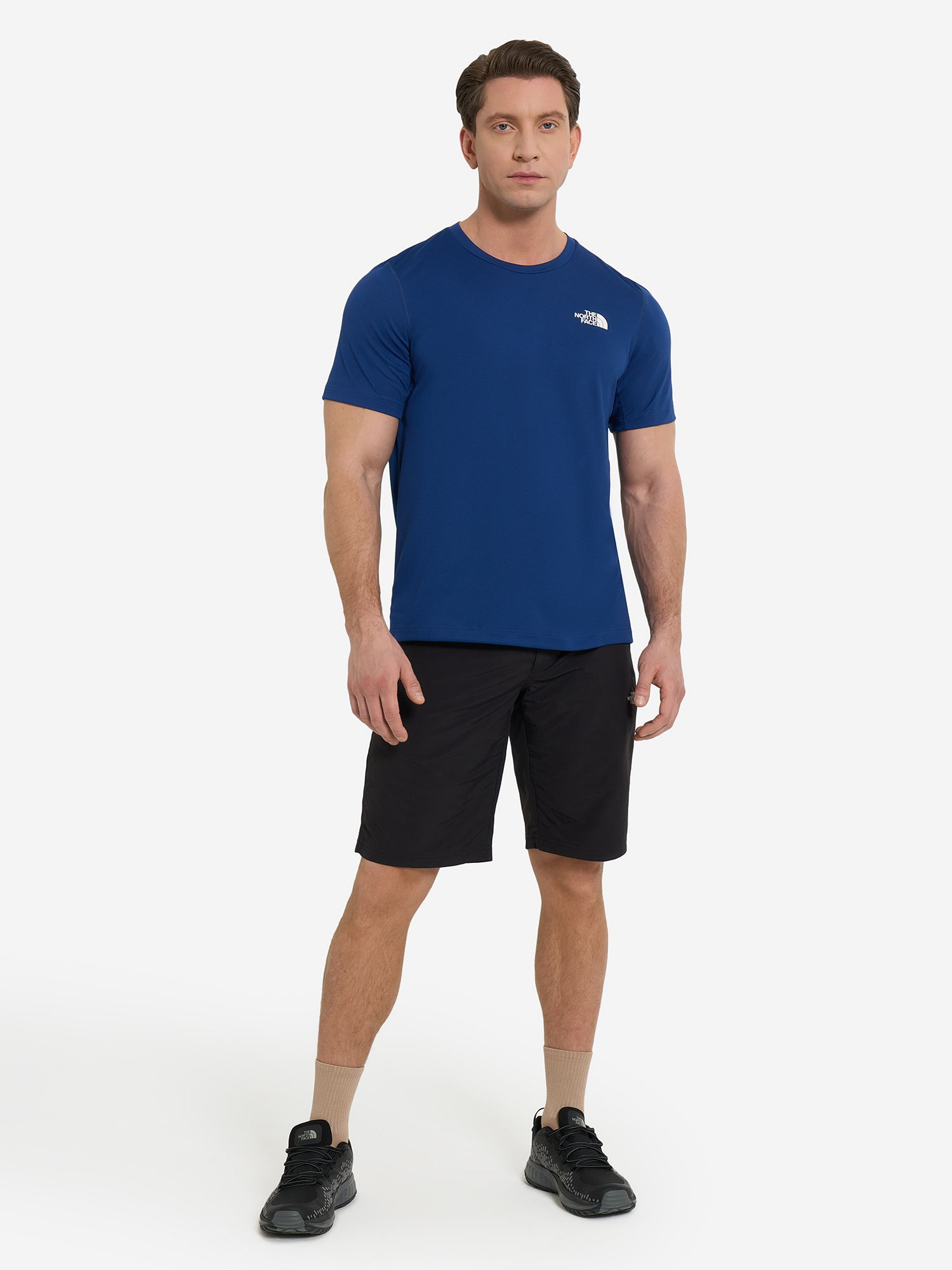 фото Футболка мужская the north face lightbright, синий