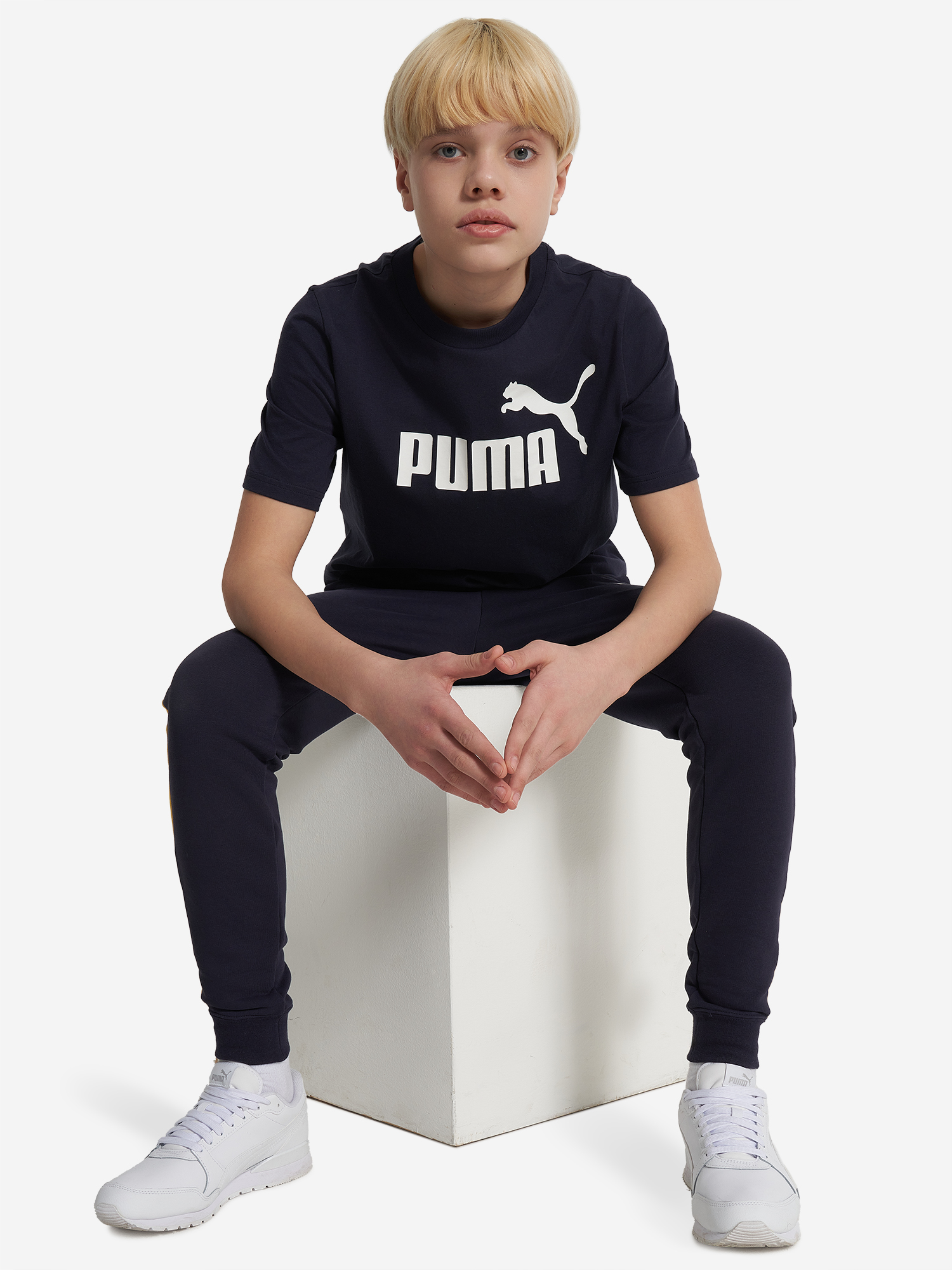 Футболка детская PUMA No. 1 Logo, Синий