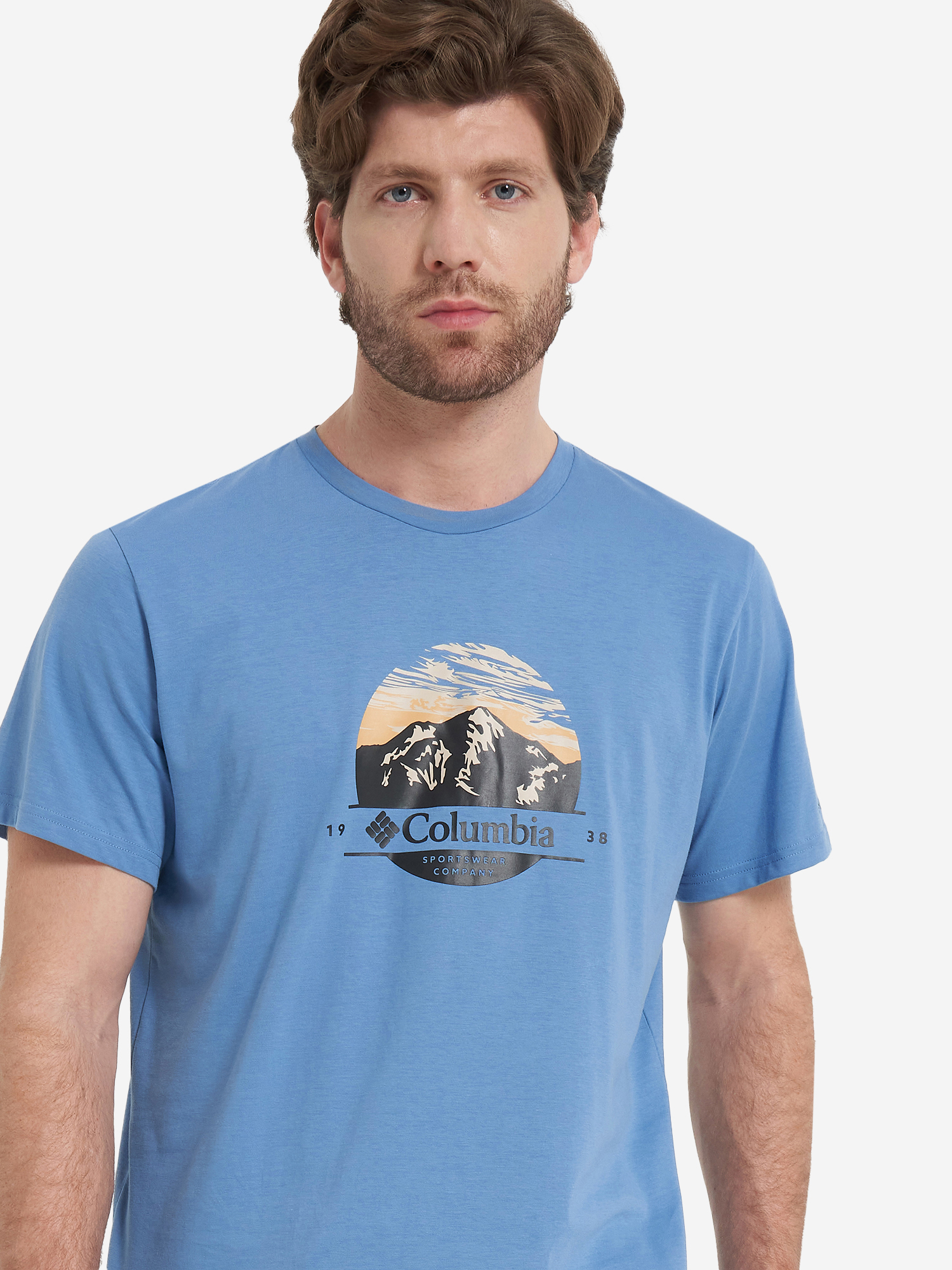 

Футболка мужская Columbia Path Lake Graphic Tee Ii, Голубой