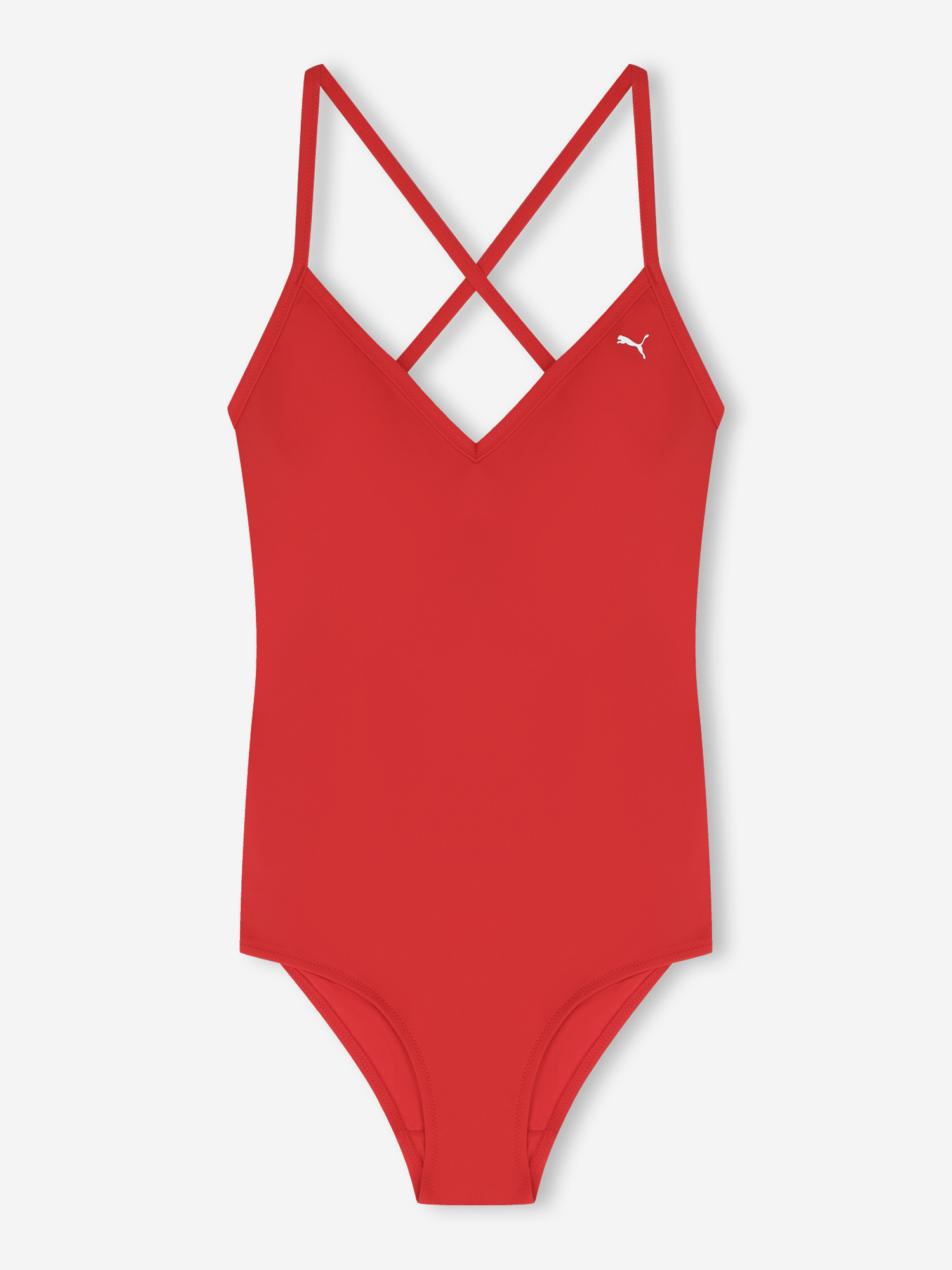 Купальник слитный женский Puma, красный, арт. 935681P0P-02