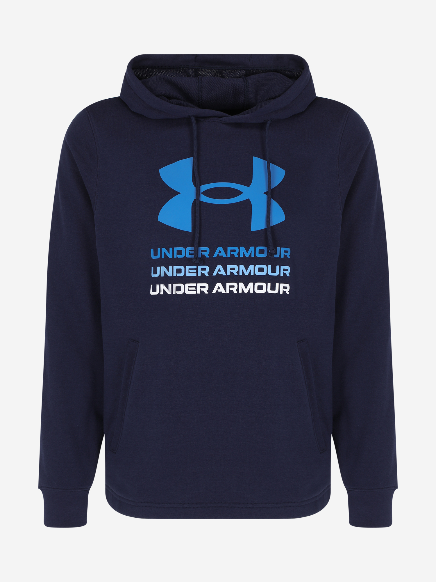 Джемпер флисовый мужской Under Armour, Синий 1386047U0F-410, размер RUS 50-52 - фото 8