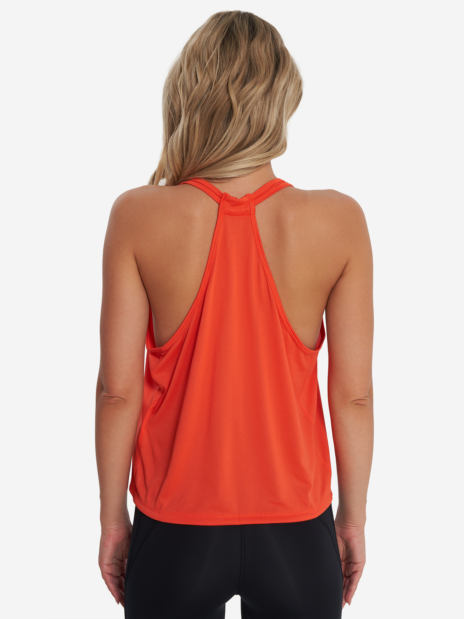 фото Майка женская under armour tech swing tank, оранжевый