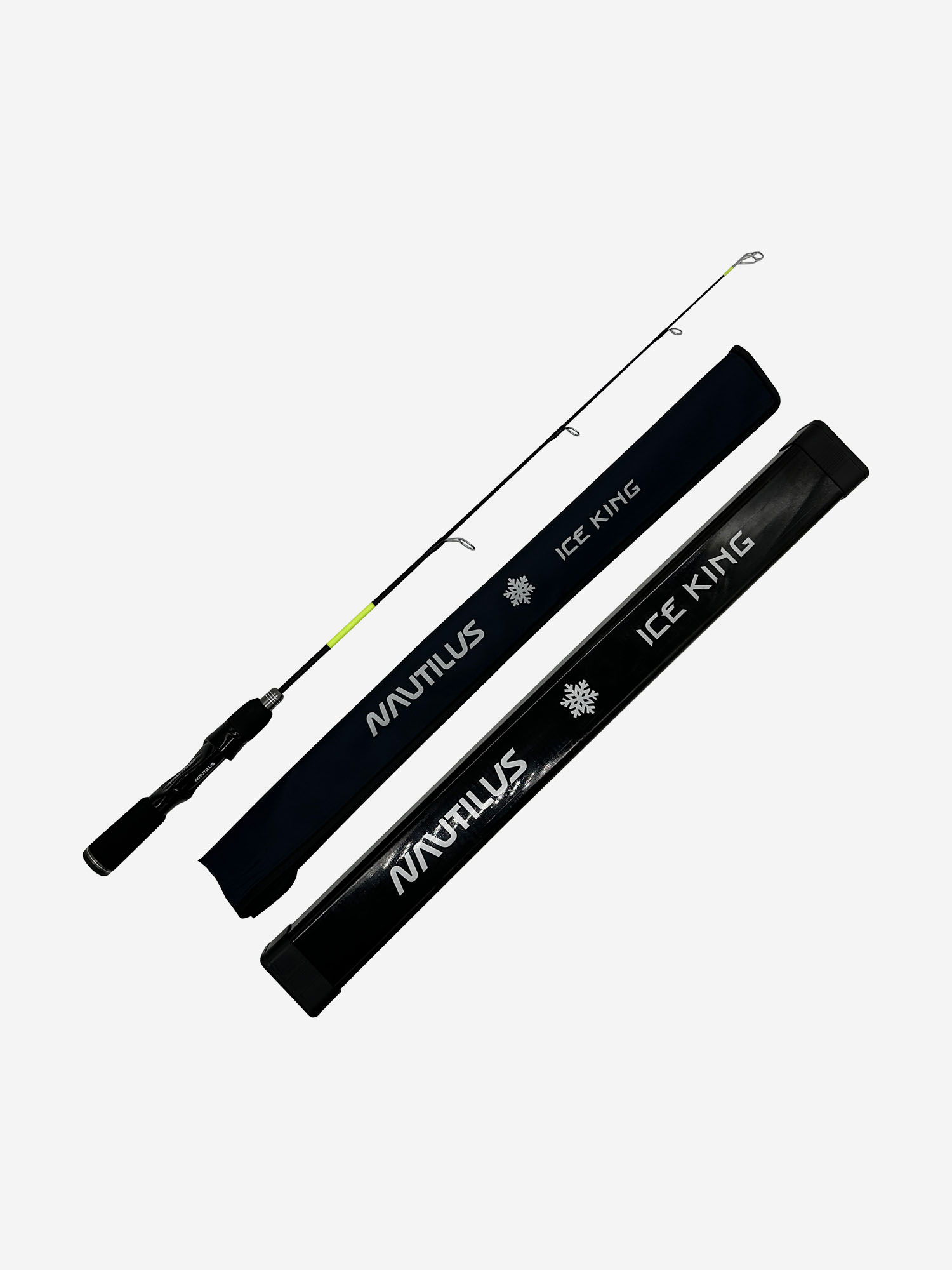 

Удилище зимнее Nautilus Ice King Rods 1+1SEC H, Черный