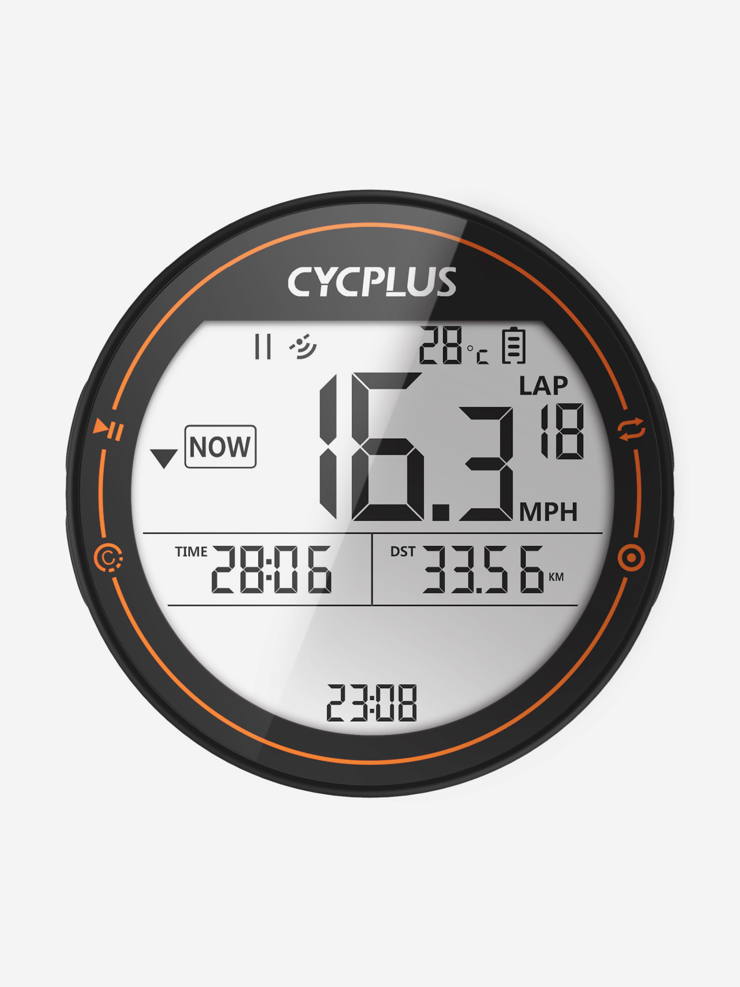 

Беспроводной GPS велокомпьютер Cycplus M2, Черный