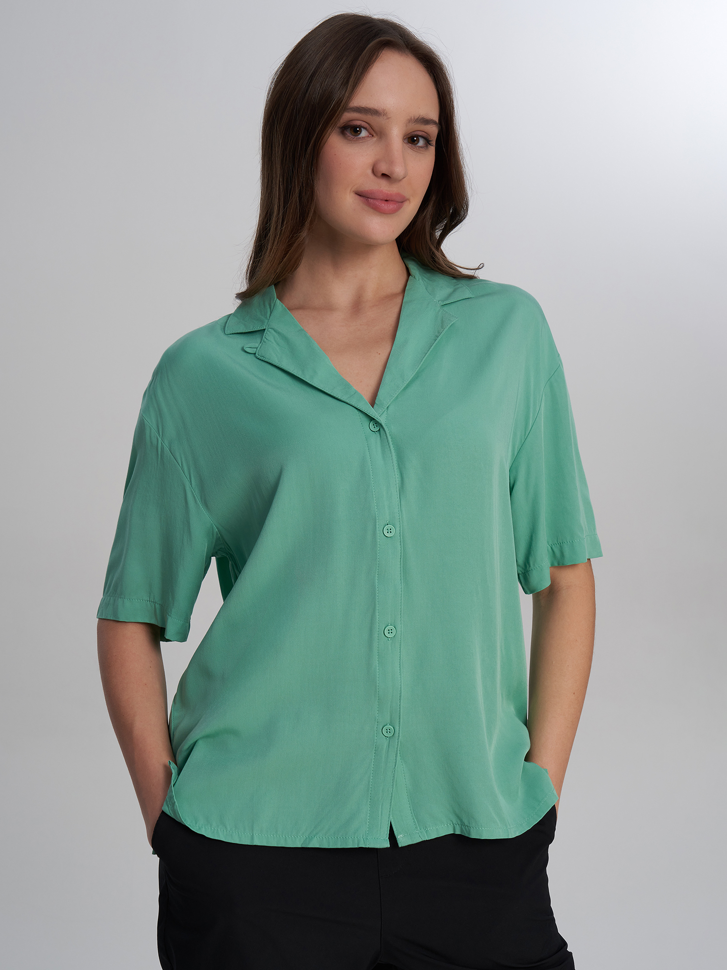 Изображение товара Рубашка с коротким рукавом женская Northland, Яблочный