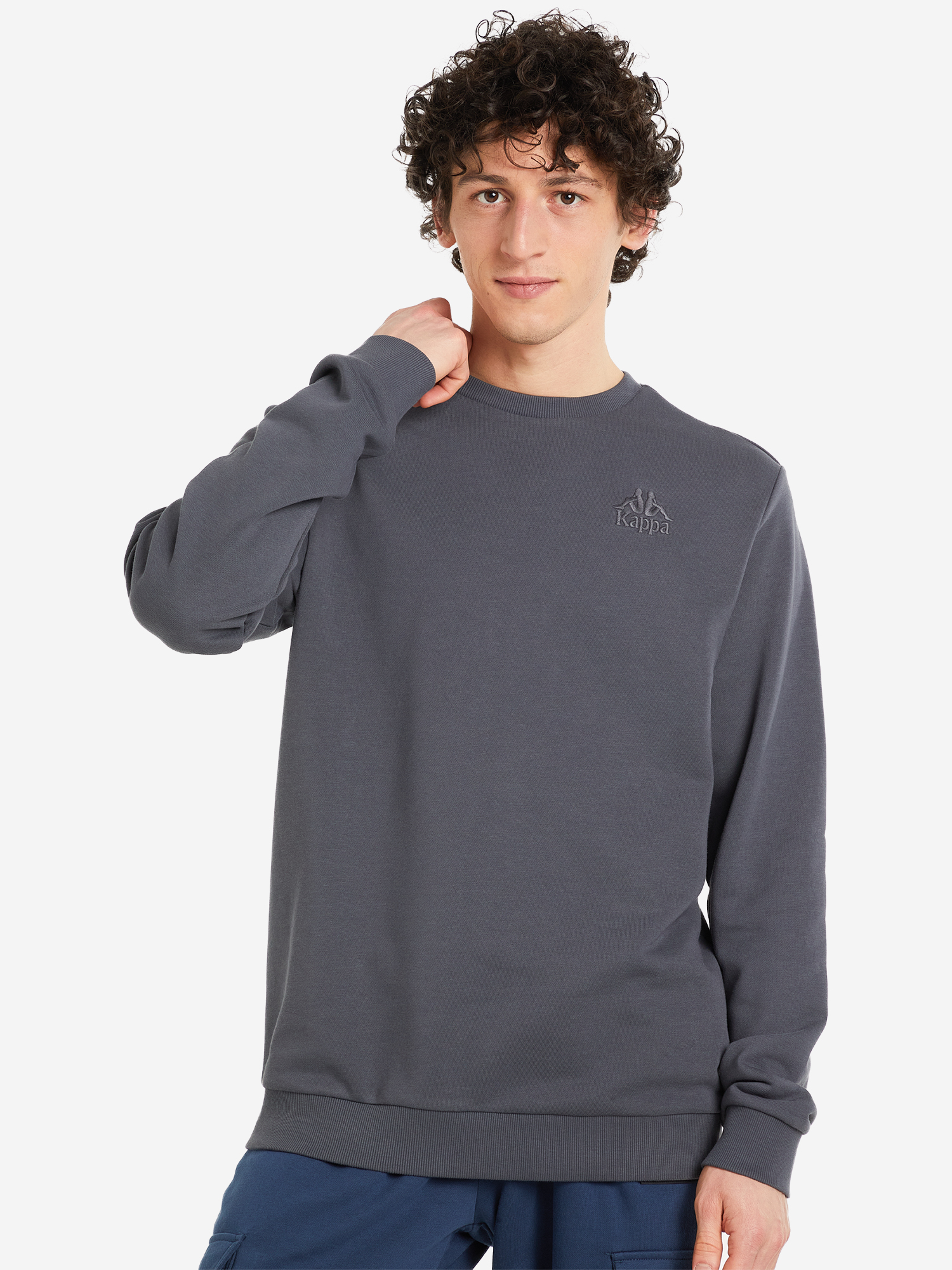 

Свитшот мужской Kappa Authentic Core, Серый