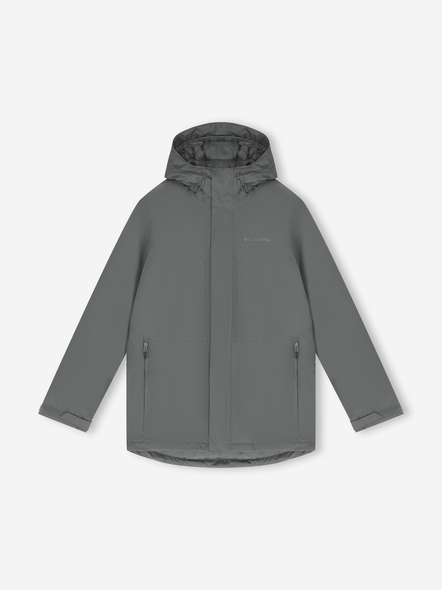 Пуховик мужской Columbia Oak Harbor Long Insulated Jacket, Серый