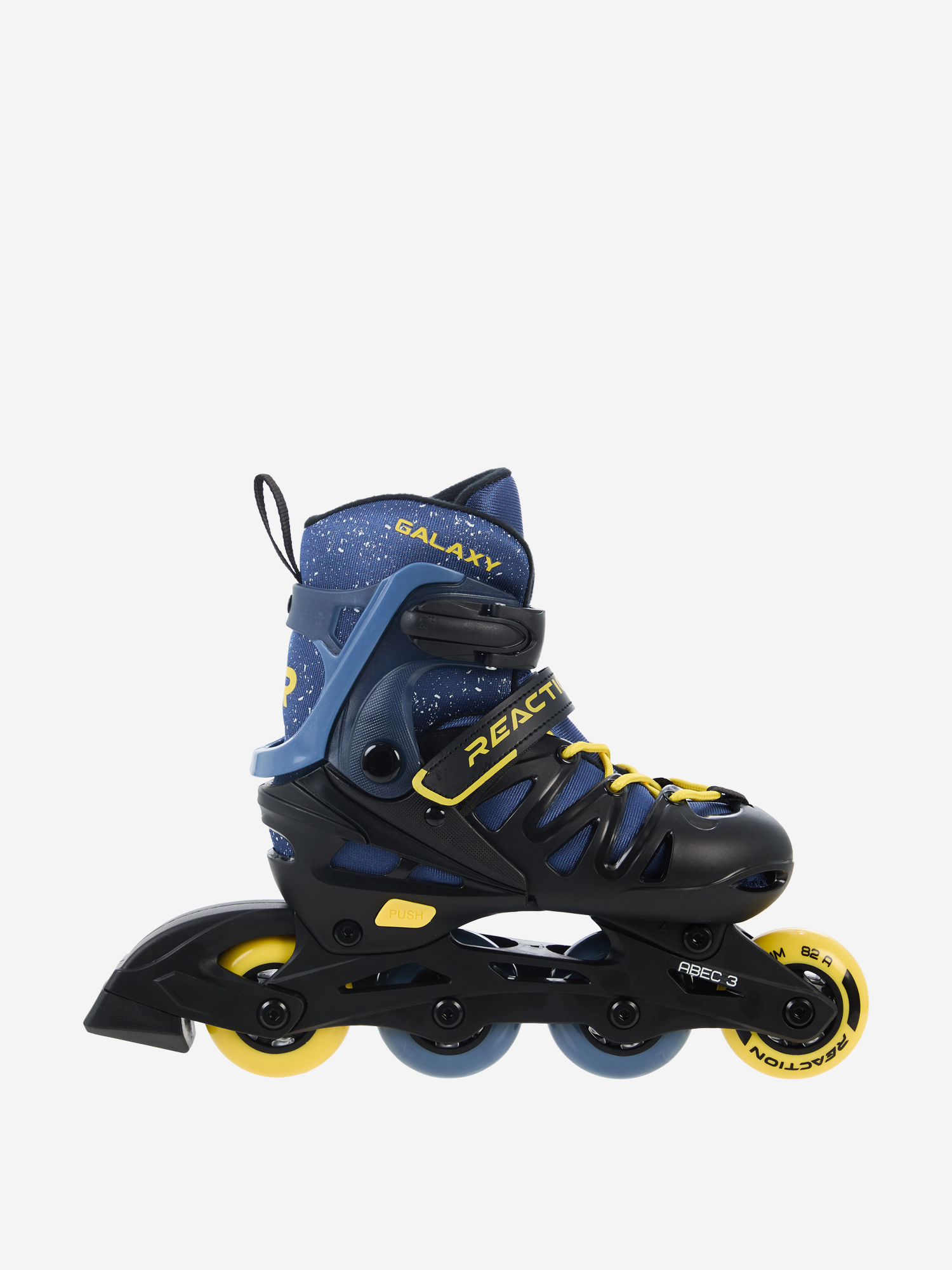 

Роликовые коньки детские раздвижные Reaction Galaxy, Черный