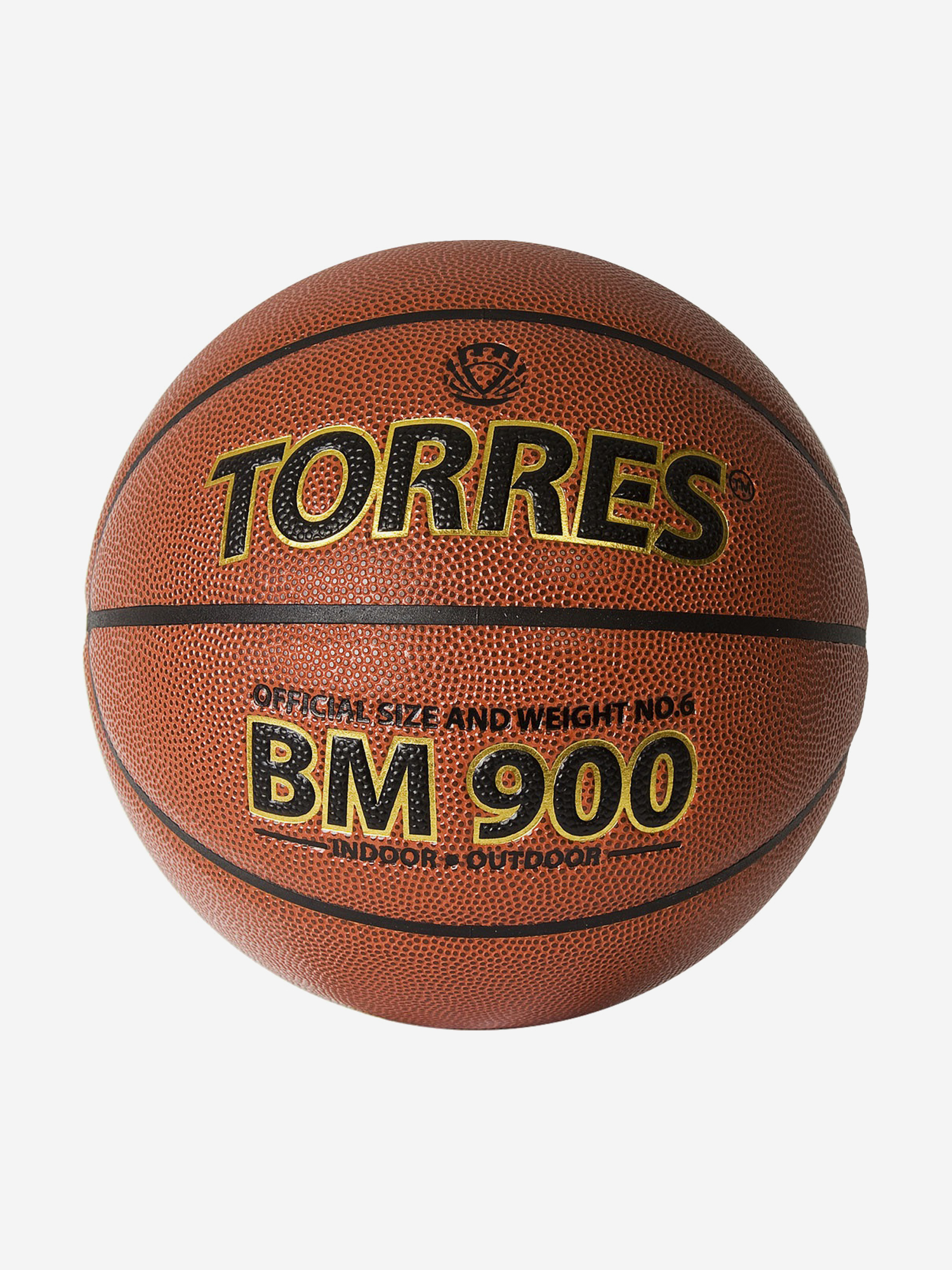 

Мяч баскетбольный Torres BM900 арт.B32036 р.6, Оранжевый