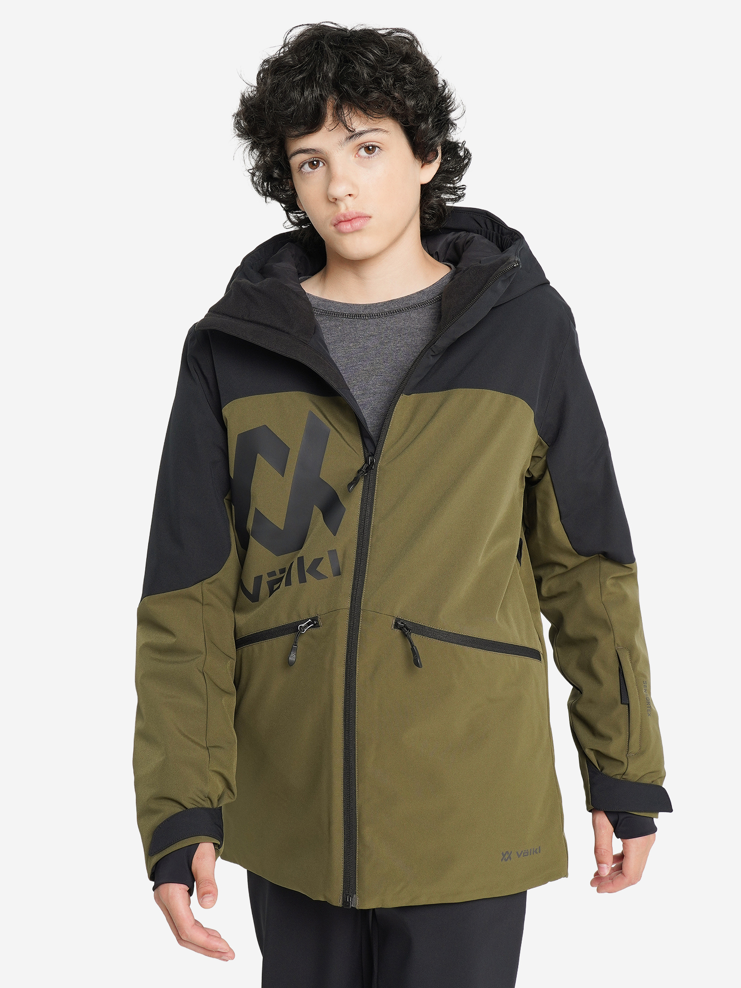 Куртка утепленная для мальчиков Volkl Коричневый 9999₽