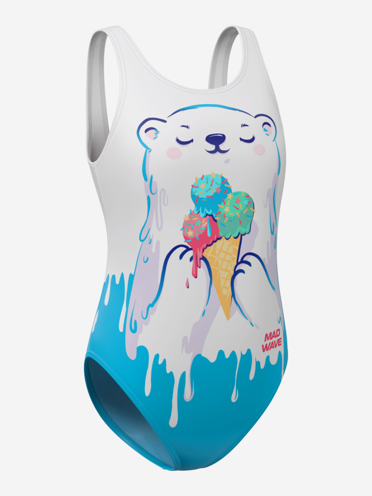 Изображение товара Детский купальник Mad Wave April P1 для плавания и отдыха