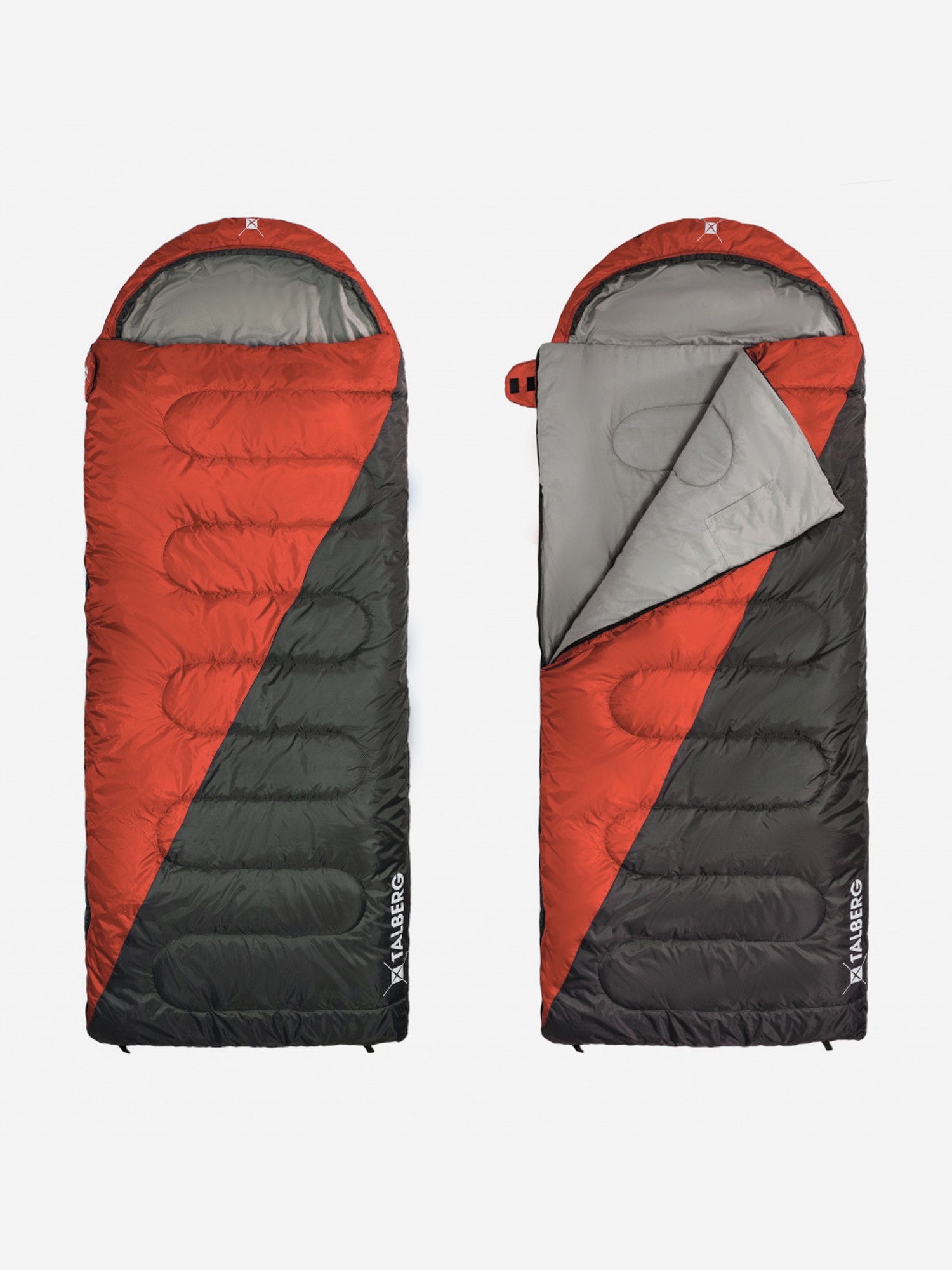 

Спальный мешок TALBERG TRAVELLER -12 C, красный правый, Красный